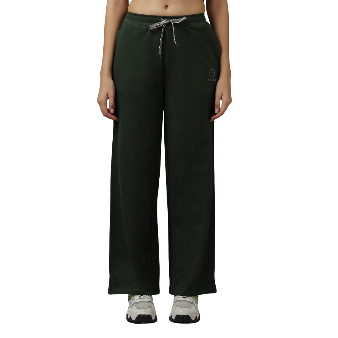 SWAGWOK WIDE-LEG SWEAT PANTS