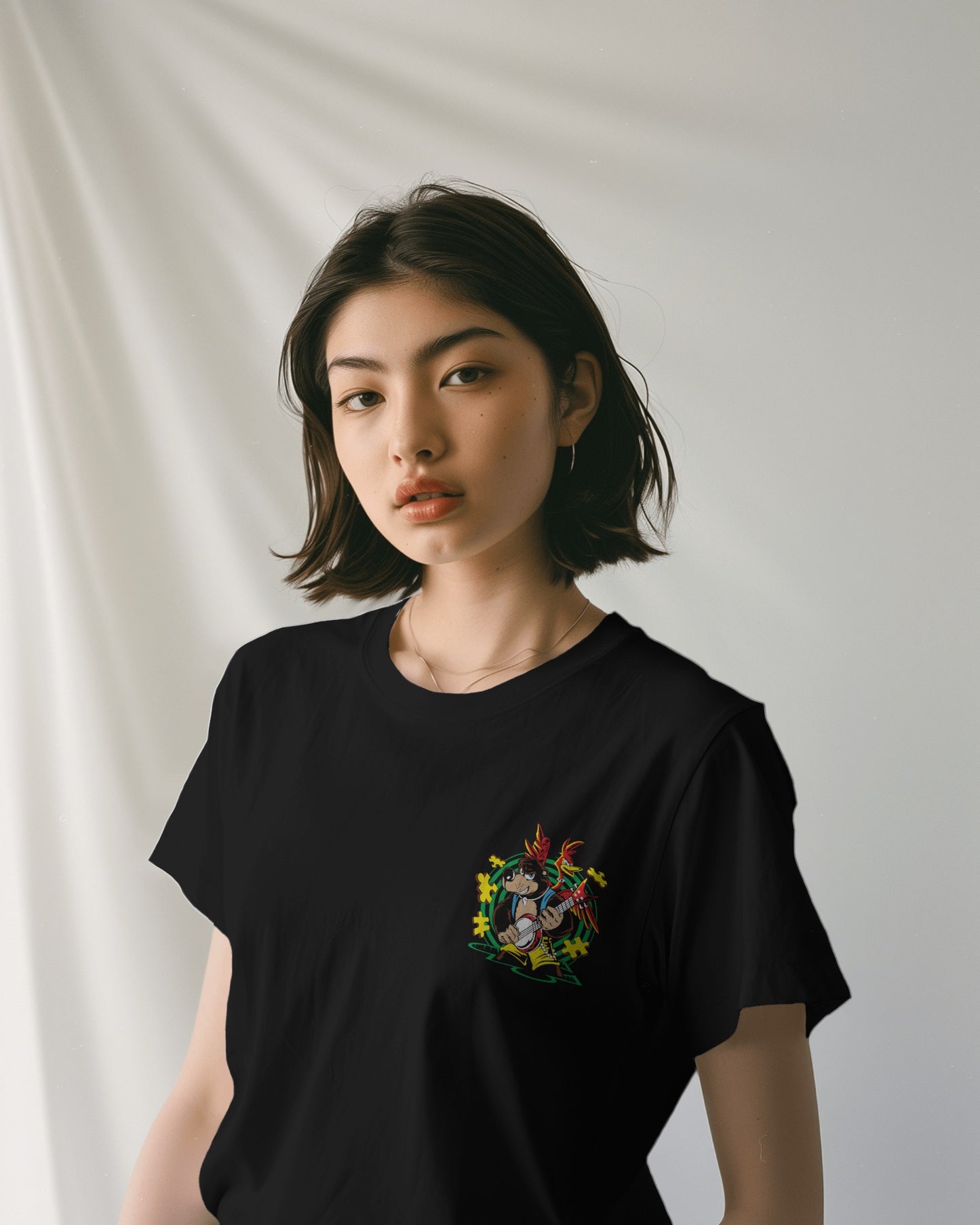 Oversized Unisex T-Shirts Banjo Bear