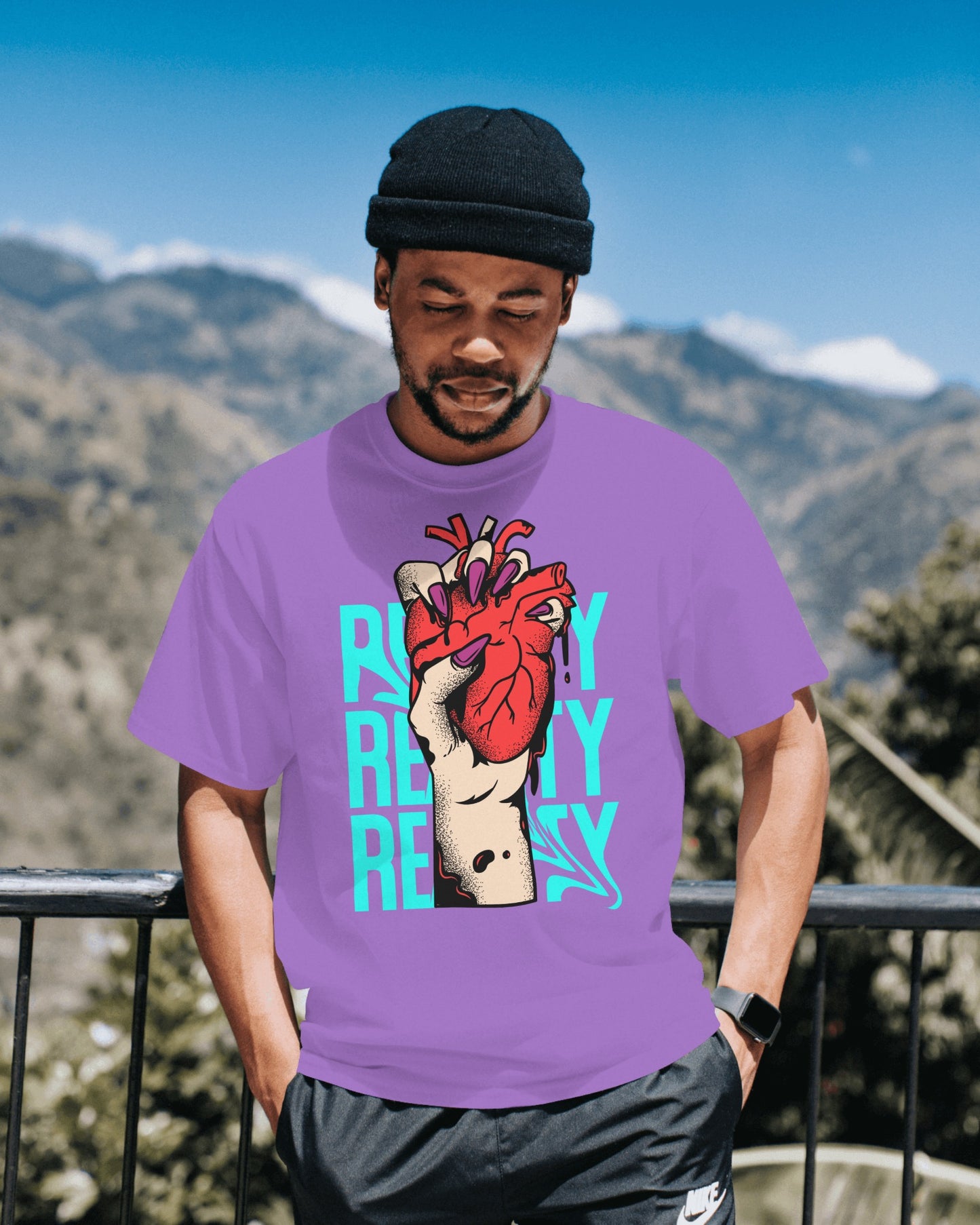 Oversized Men T-Shirts Reality