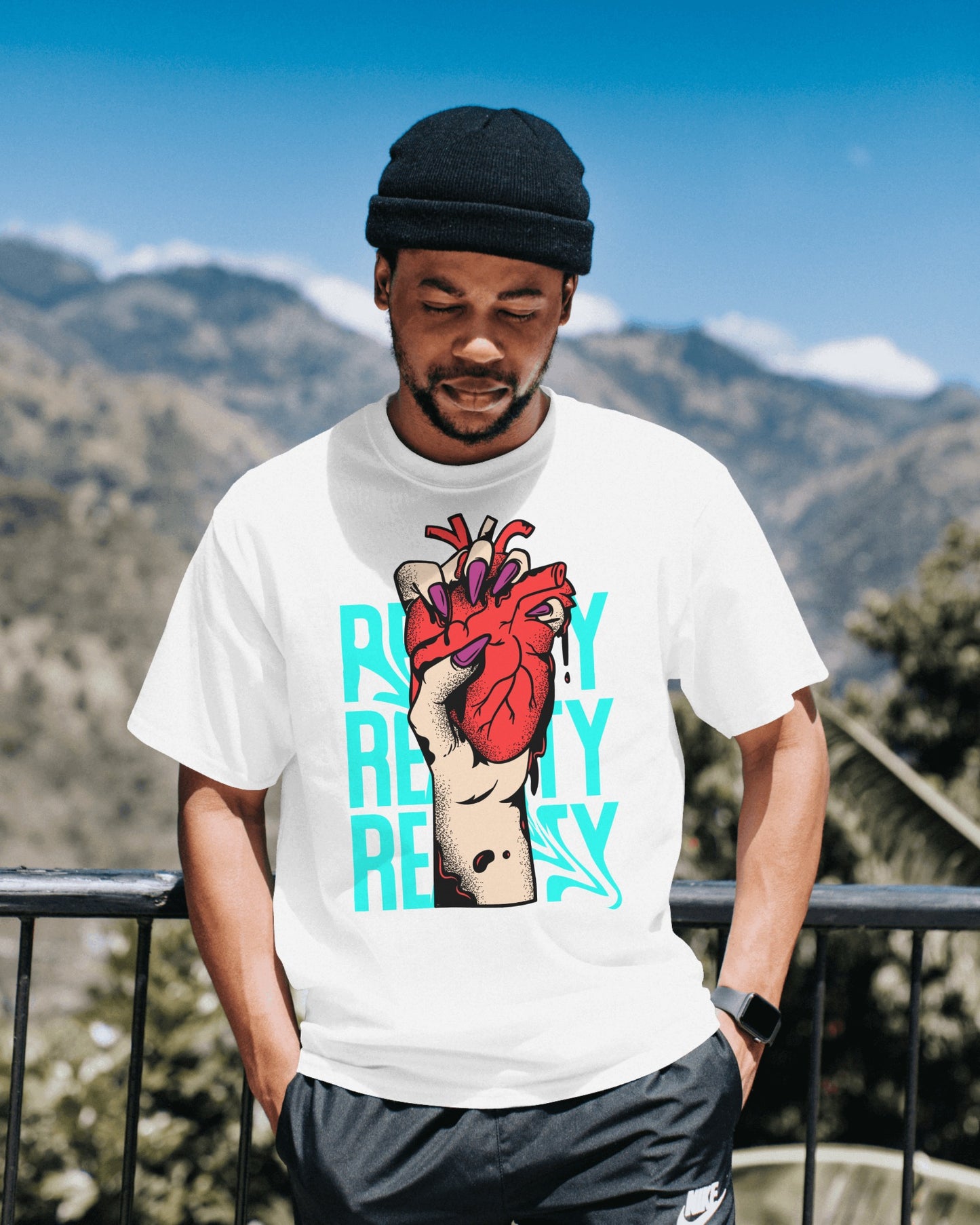 Oversized Men T-Shirts Reality