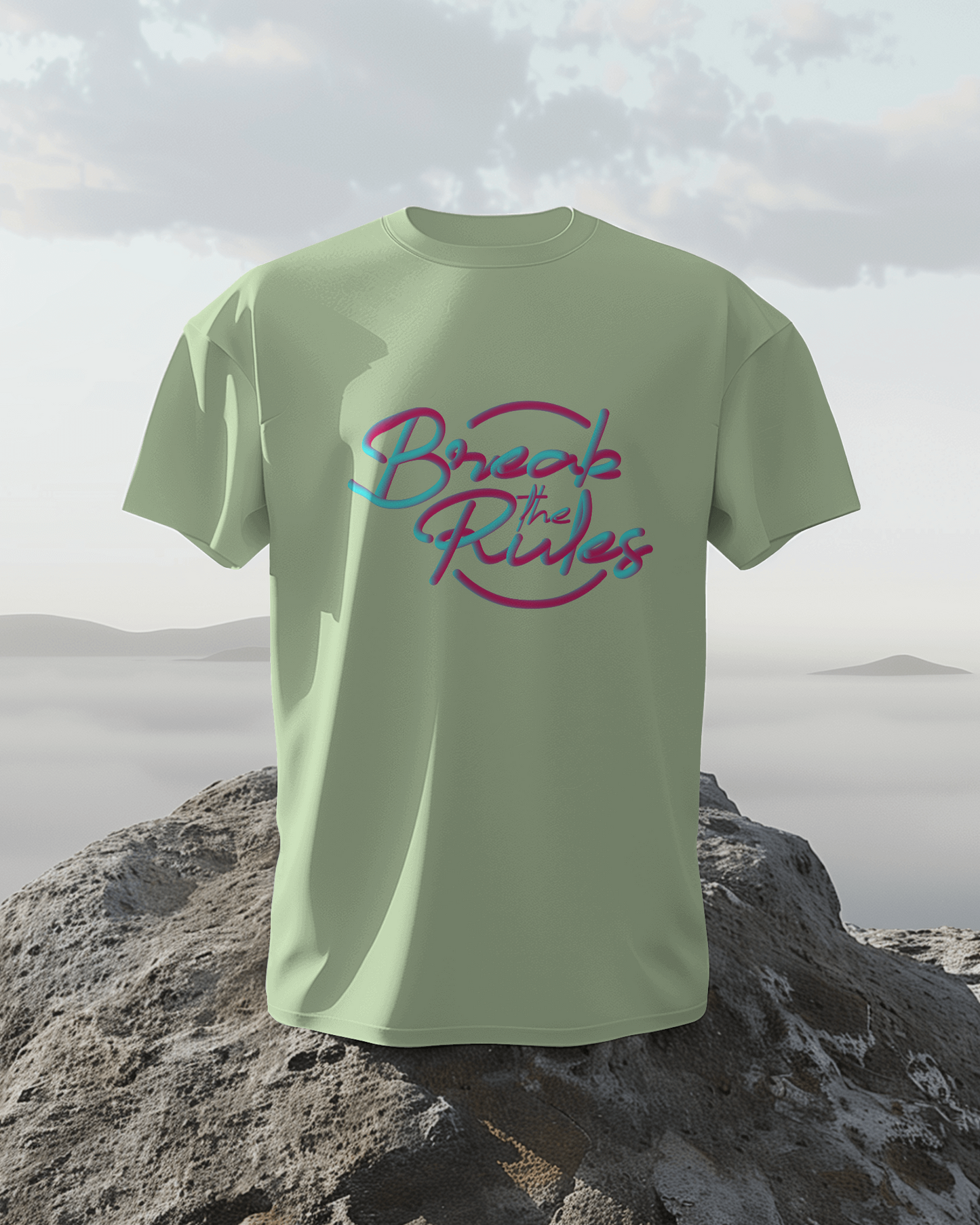 Regular Men T-Shirts Break The Rules