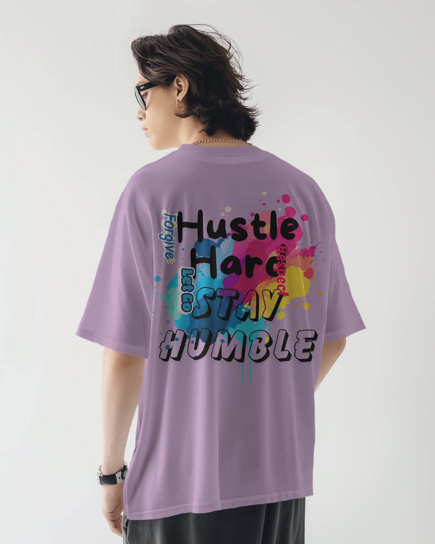 Oversized Men T-Shirts Stay Humble