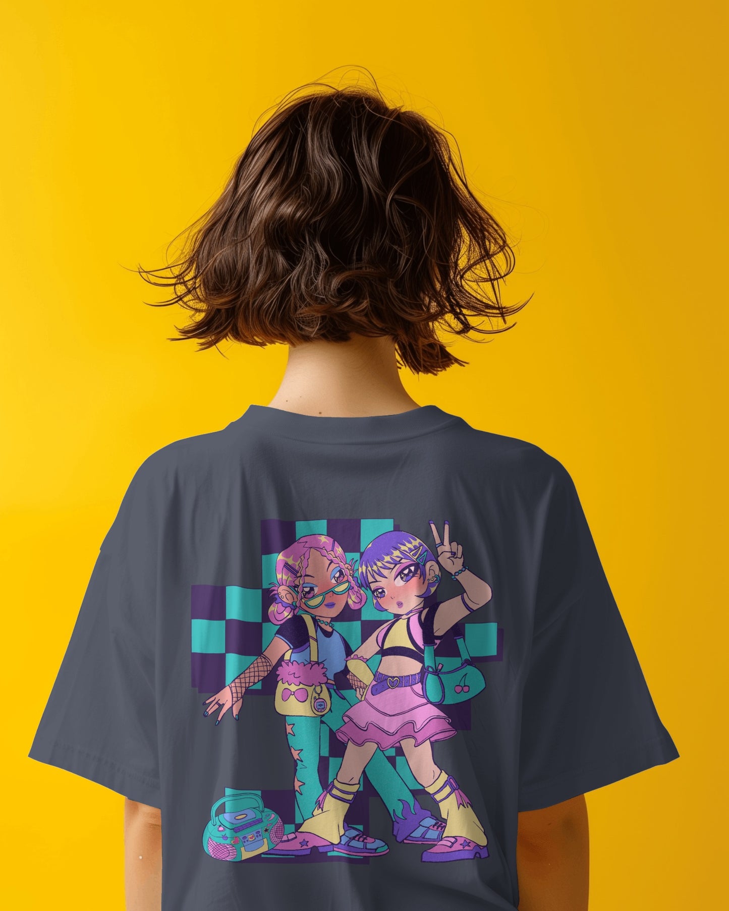Oversized Women T-Shirts Cool Girls