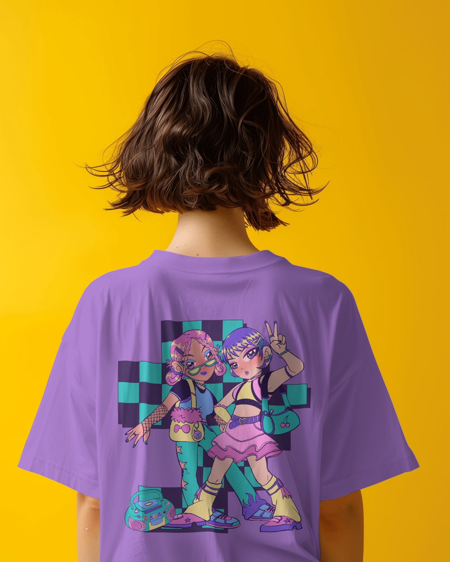 Oversized Women T-Shirts Cool Girls