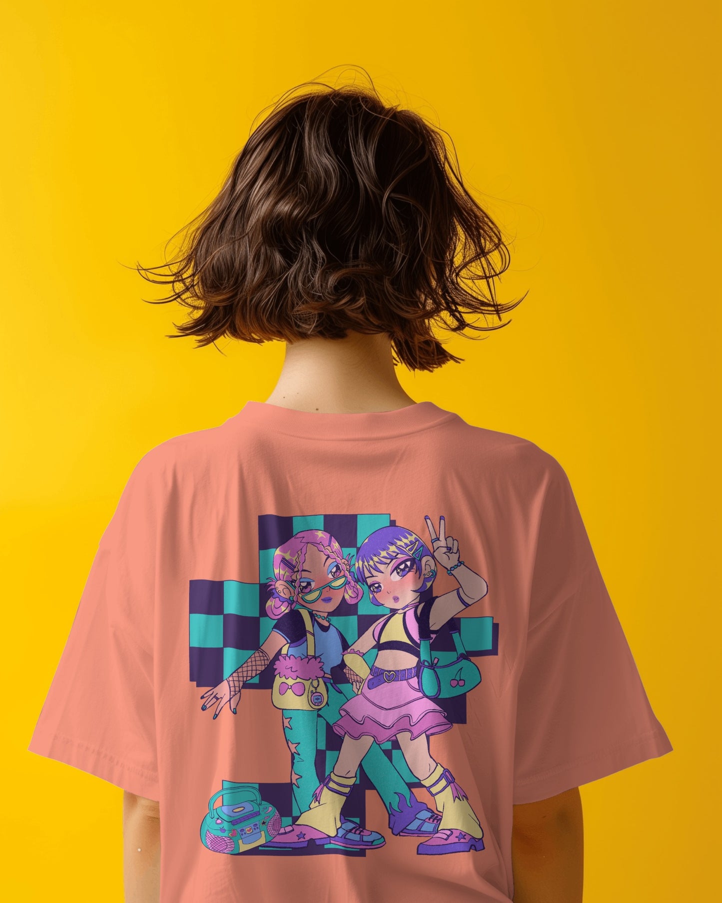 Oversized Women T-Shirts Cool Girls