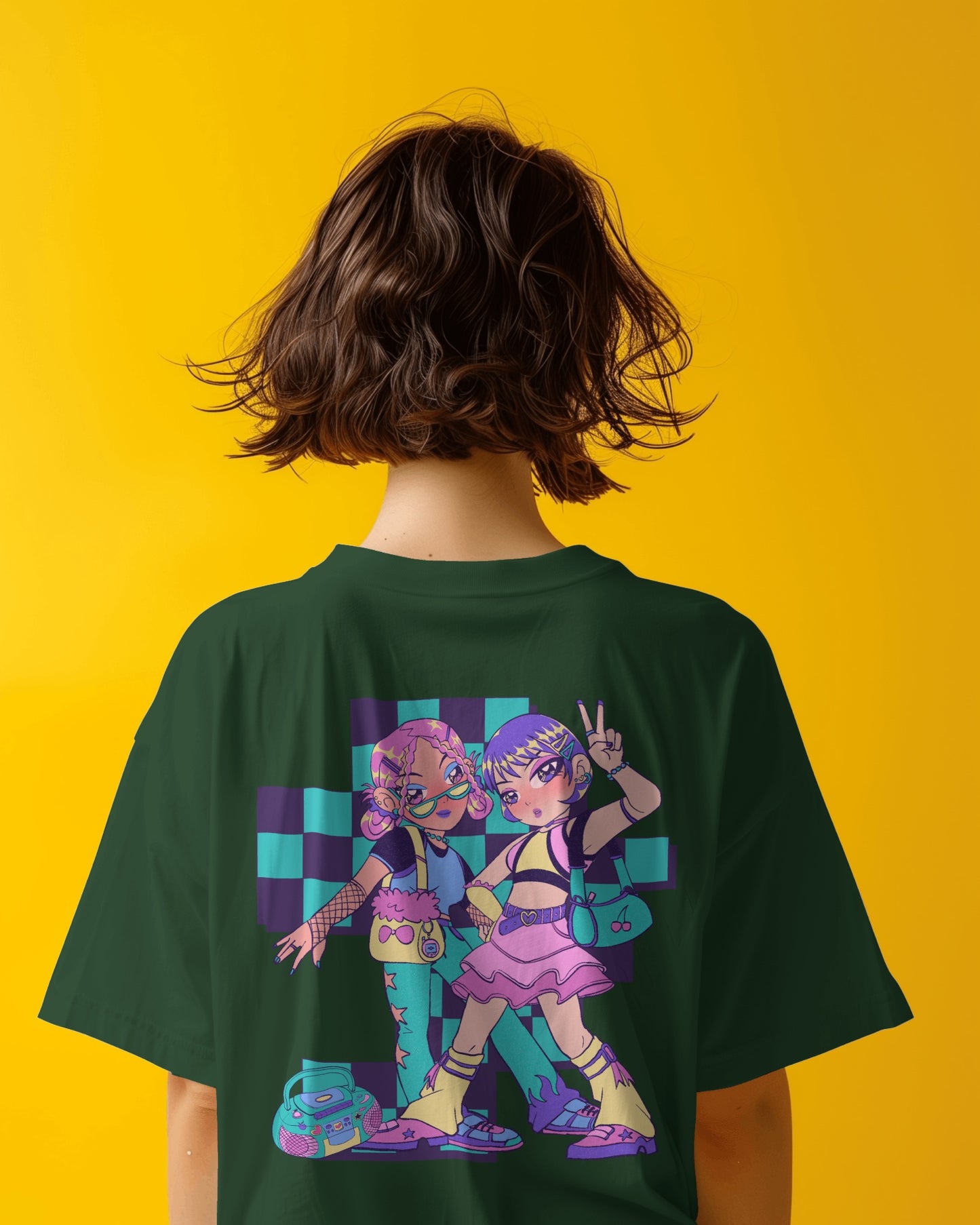 Oversized Women T-Shirts Cool Girls