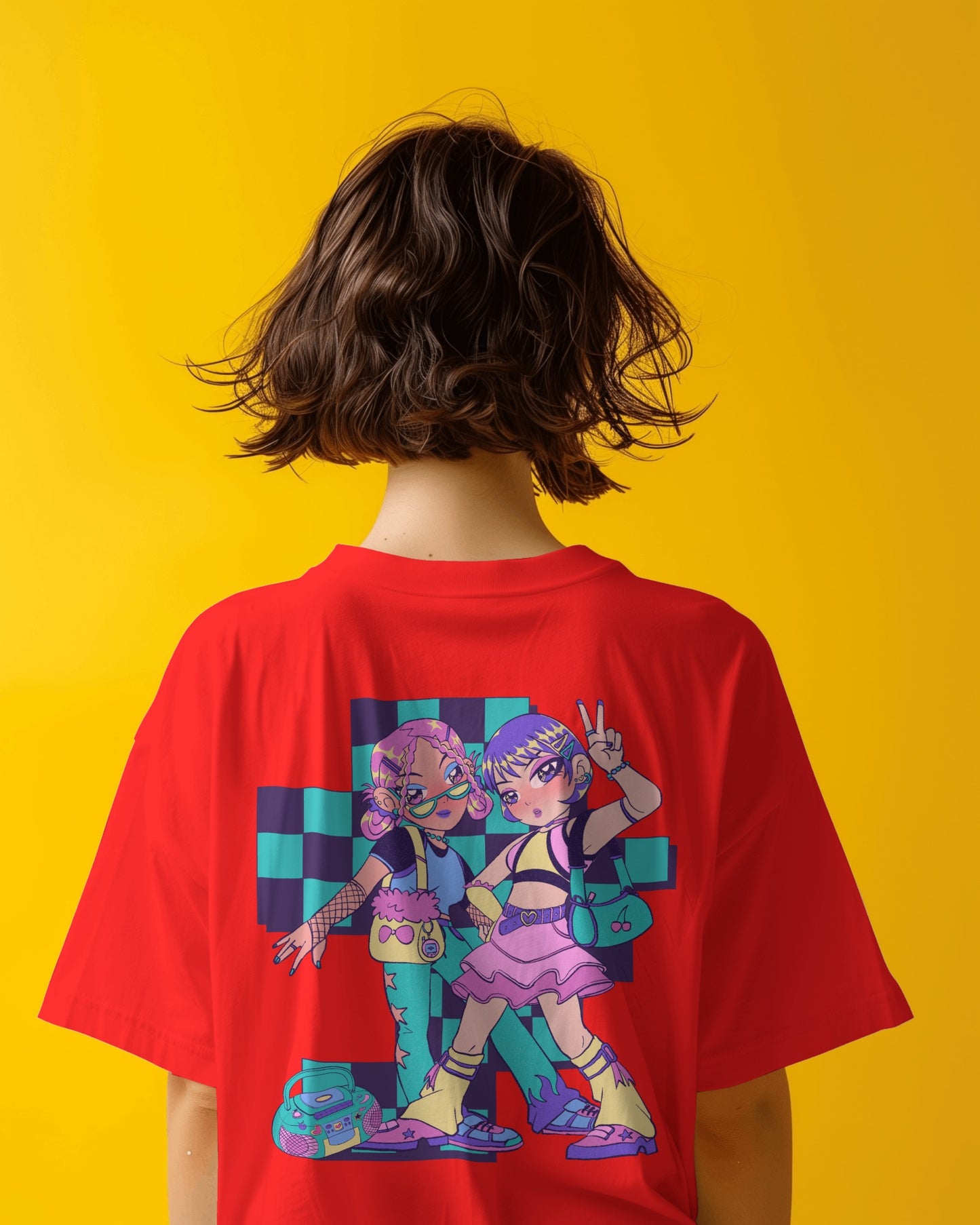 Oversized Women T-Shirts Cool Girls