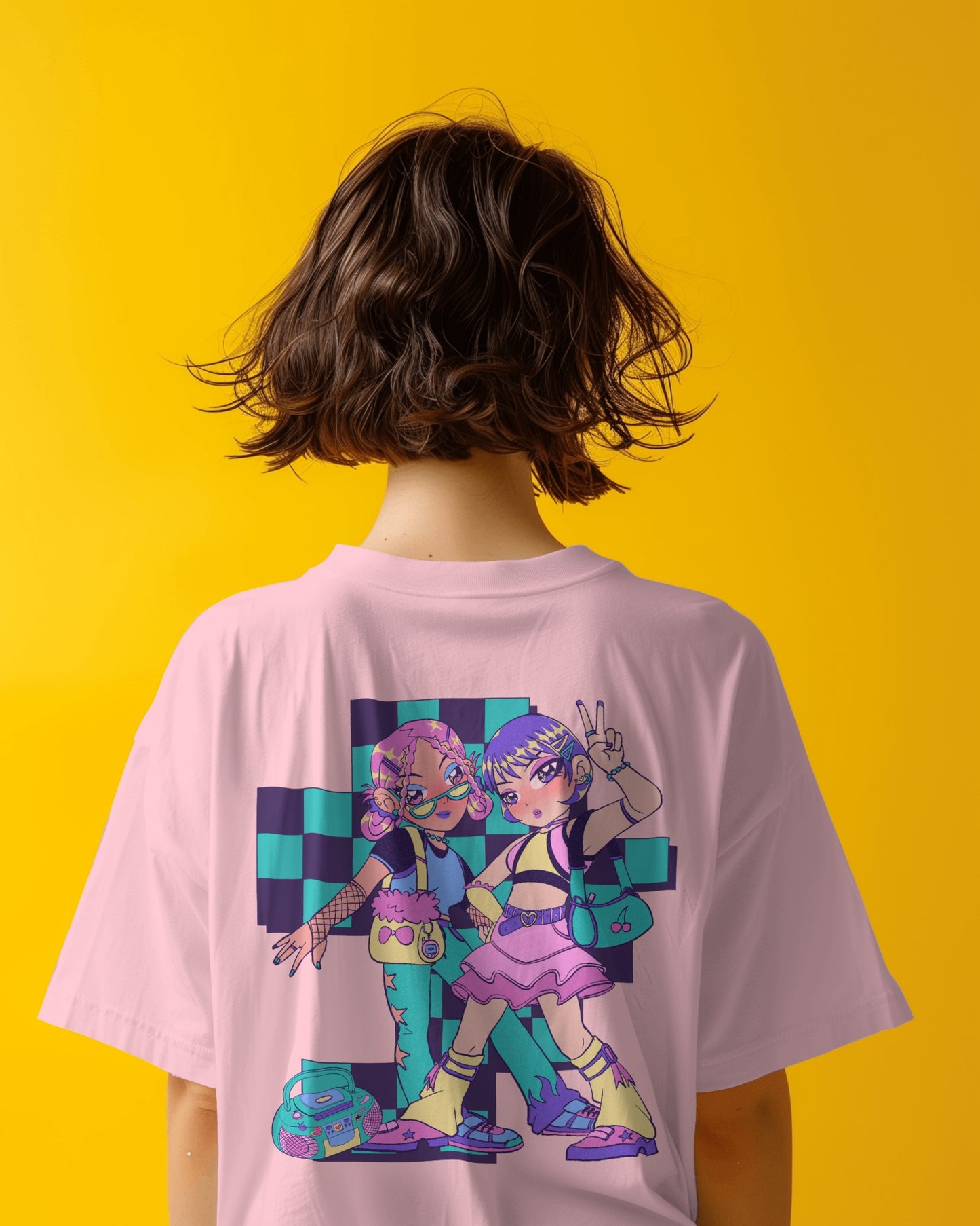 Oversized Women T-Shirts Cool Girls