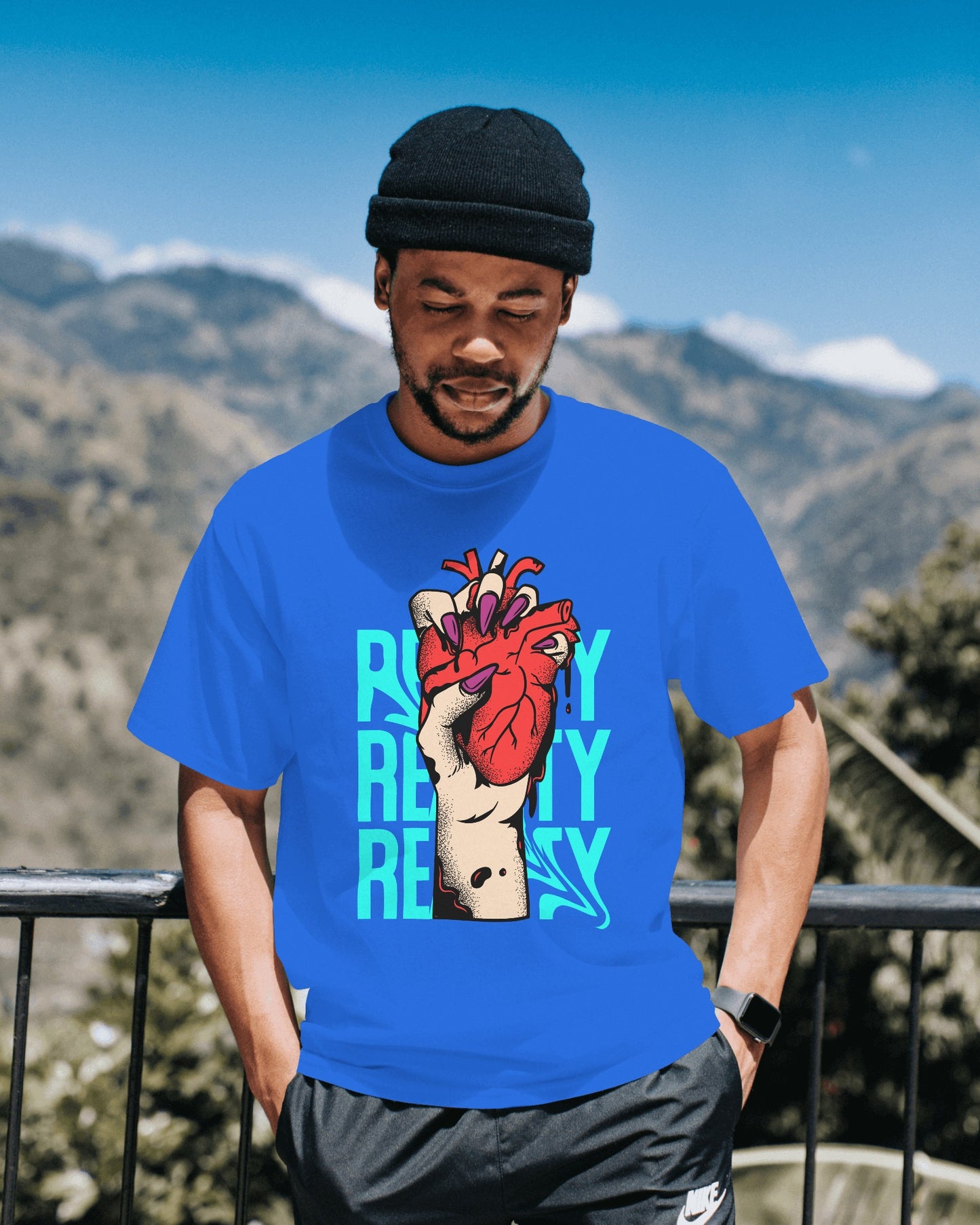 Oversized Men T-Shirts Reality