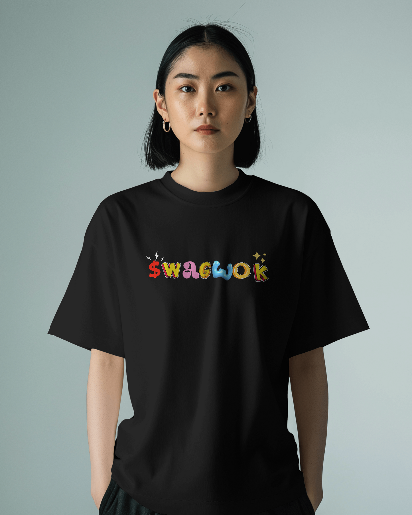 Oversized Men T-Shirts I don't Give a Shit