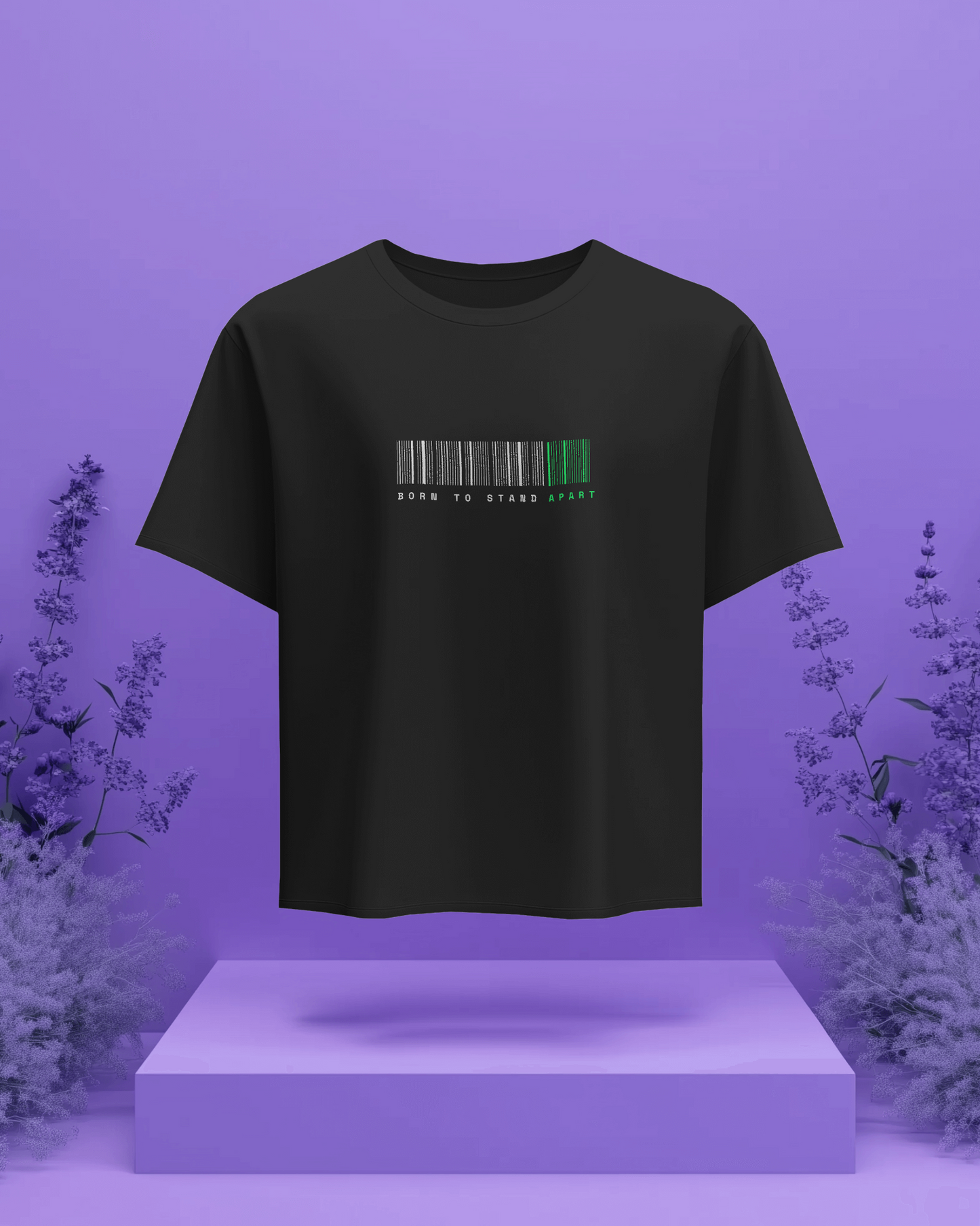 Regular Women T-Shirt Born to Stand Apart Black