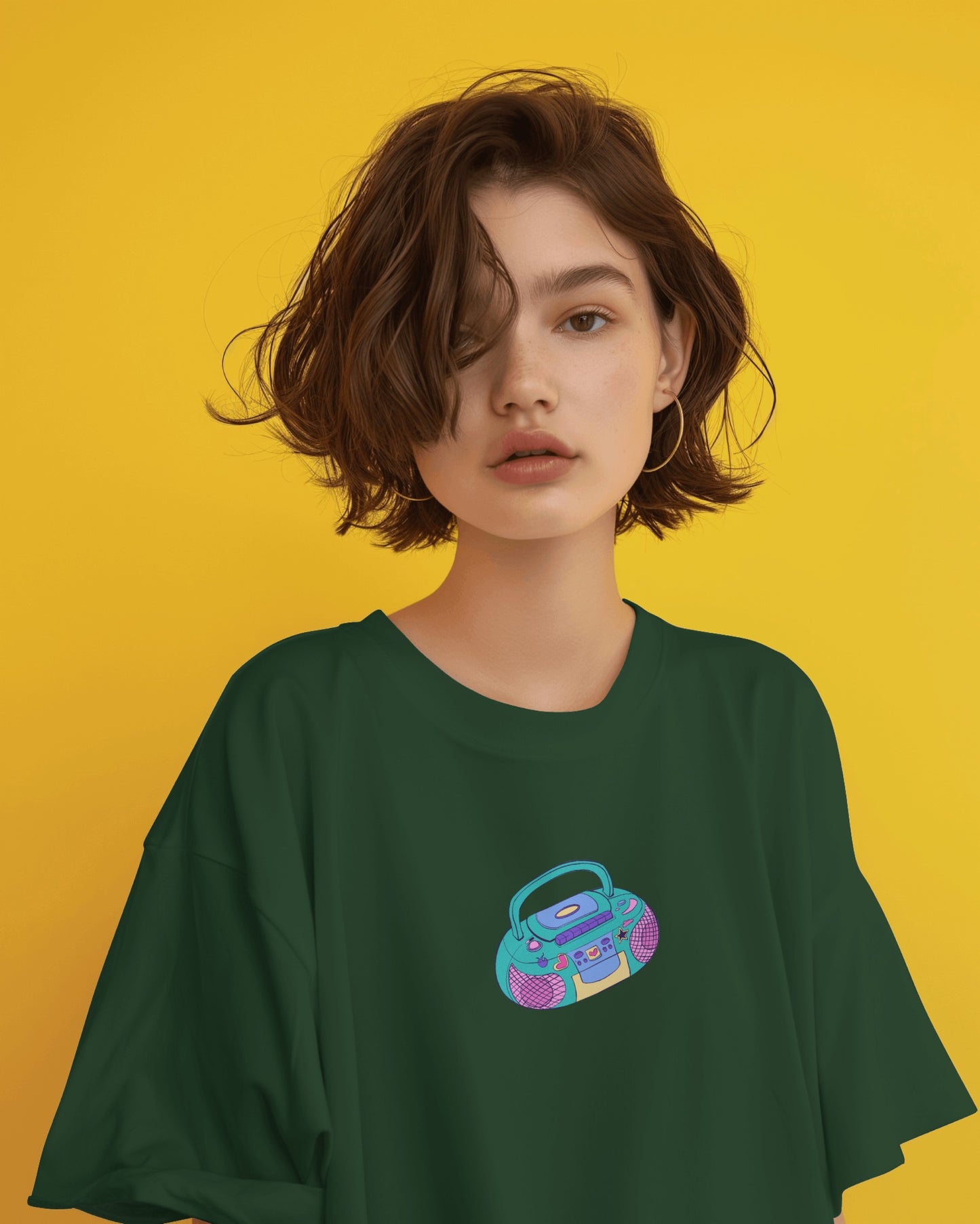 Oversized Women T-Shirts Cool Girls