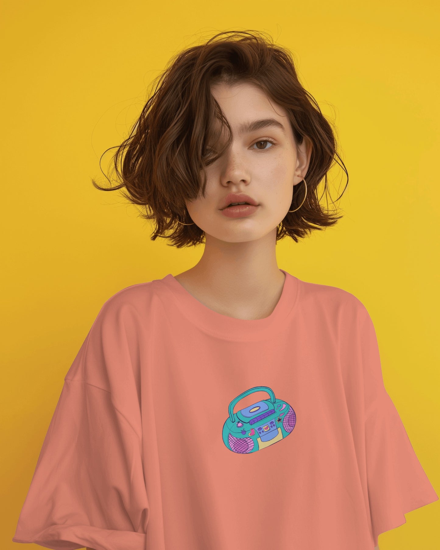 Oversized Women T-Shirts Cool Girls