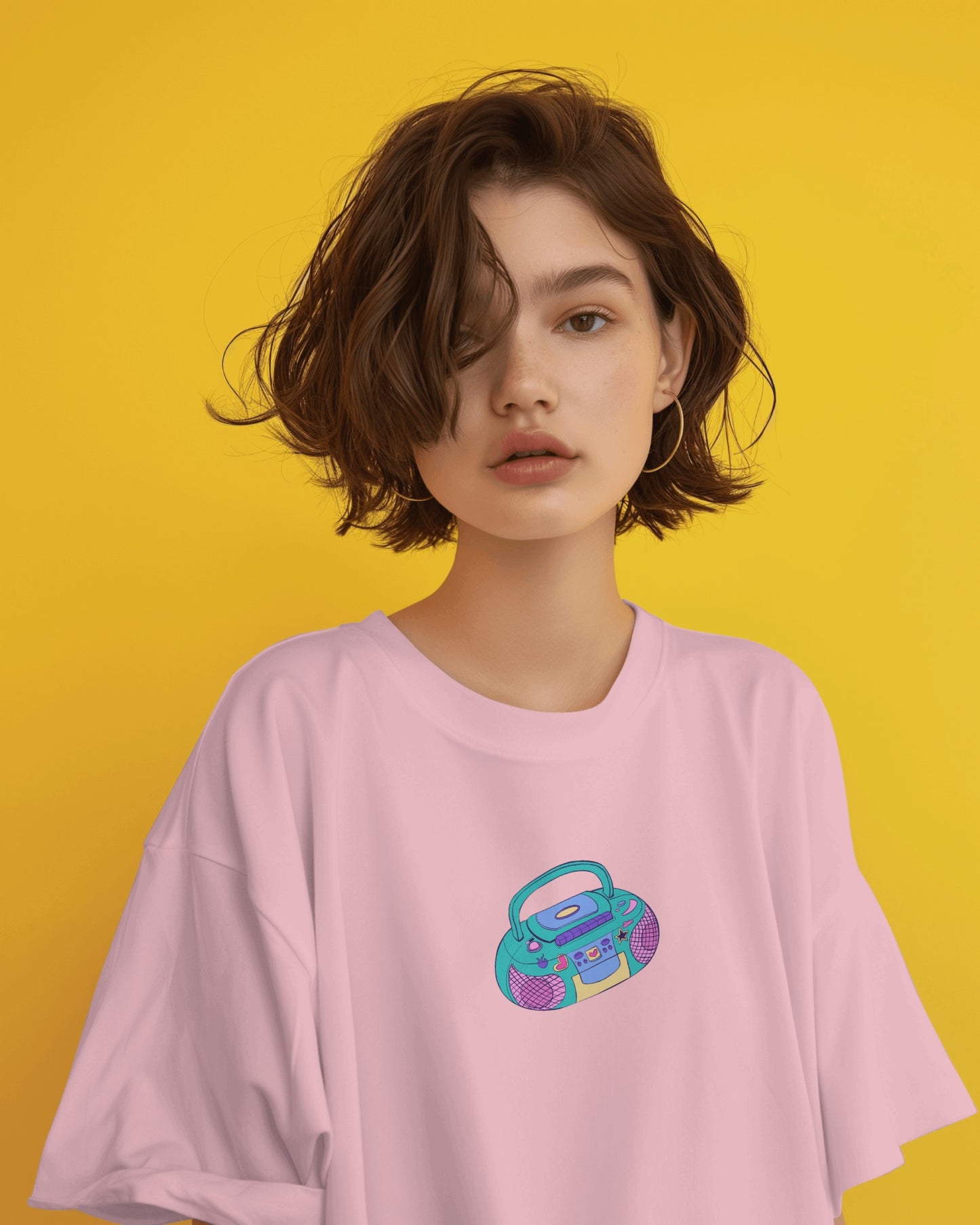 Oversized Women T-Shirts Cool Girls