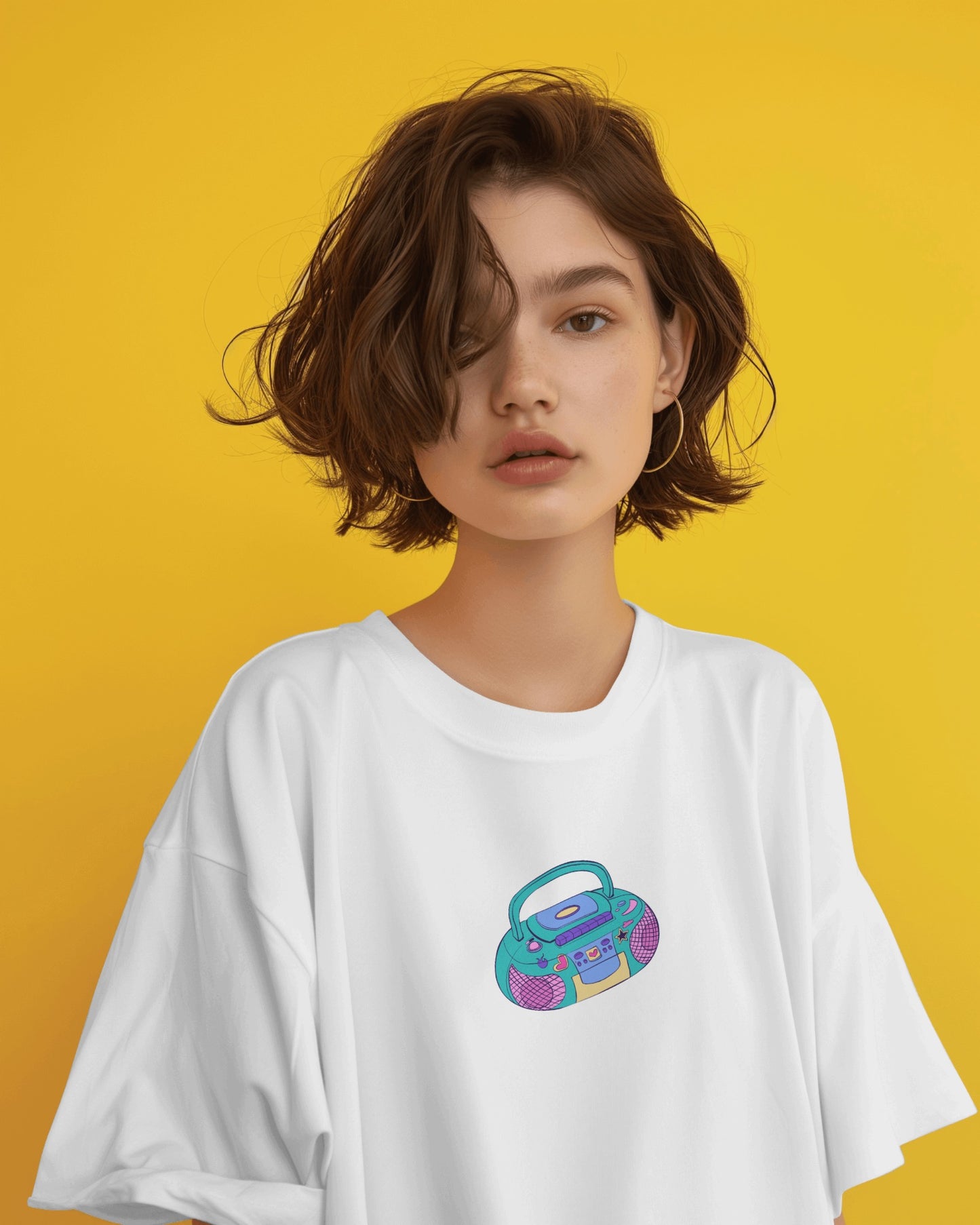 Oversized Women T-Shirts Cool Girls