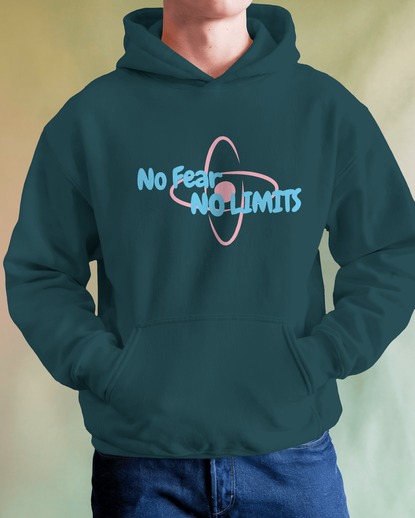 Oversized Hoodie No Fear No Limit