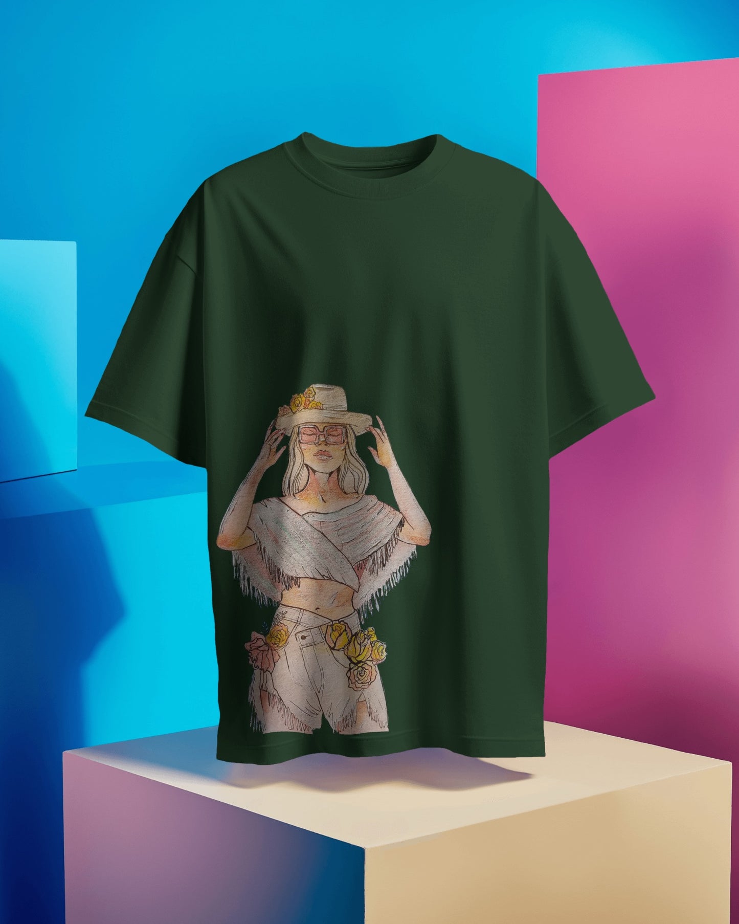 Oversized Women T-Shirts Independent Women