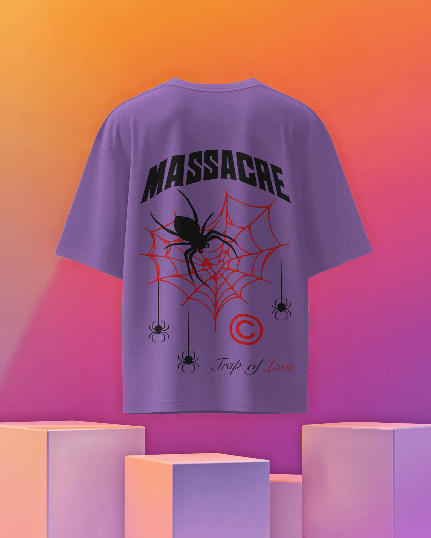 Oversized Unisex T-Shirts Massacre