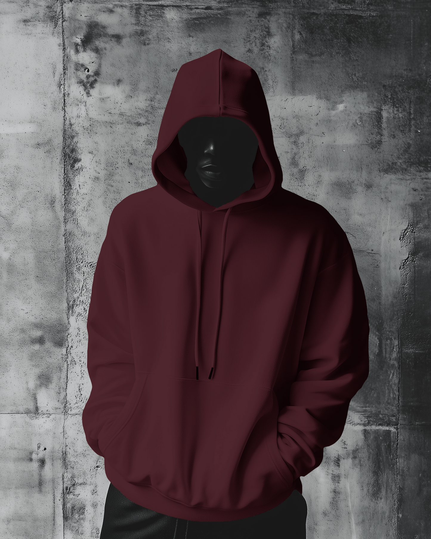 Oversized Plain Hoodie