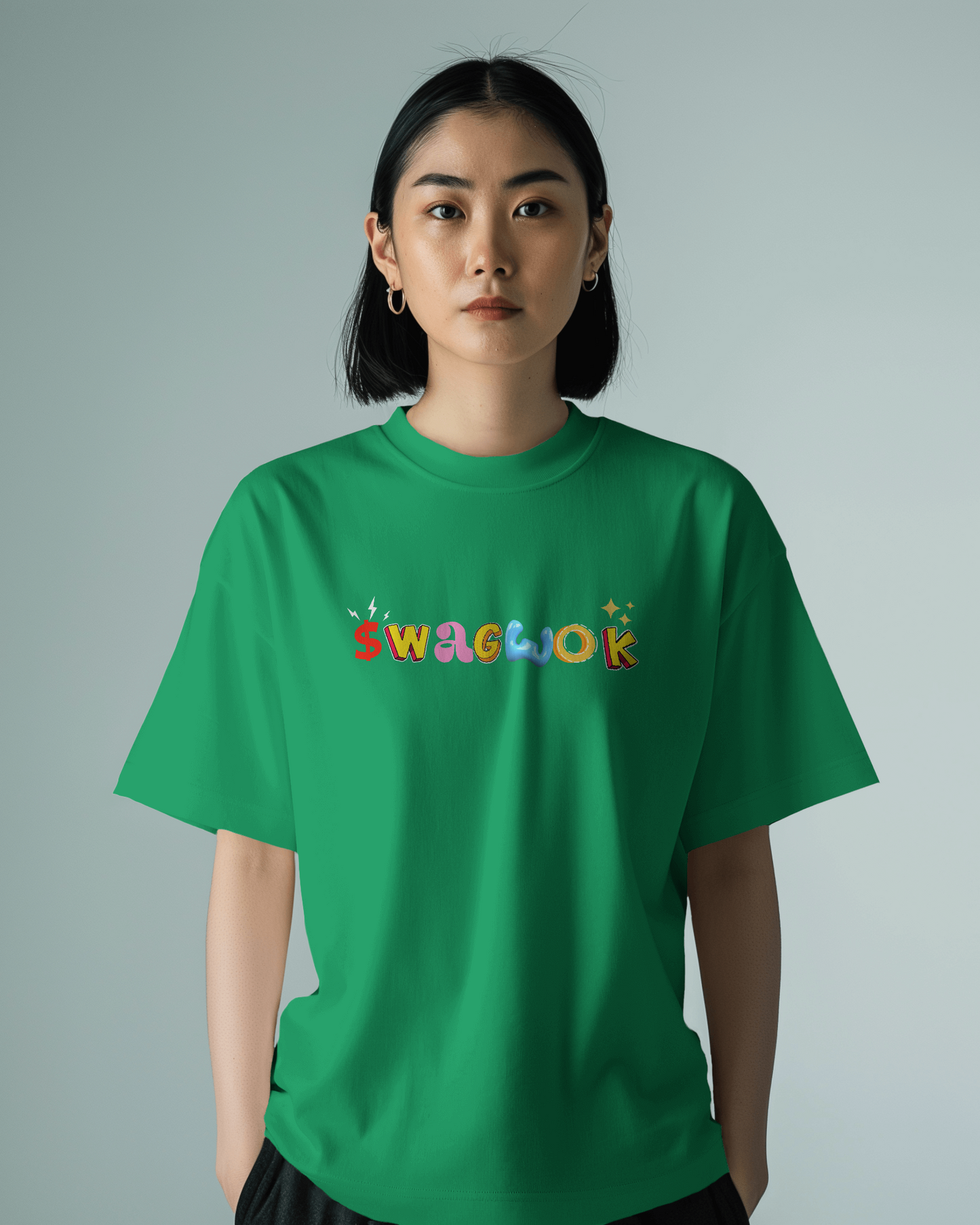 Oversized Men T-Shirts I don't Give a Shit