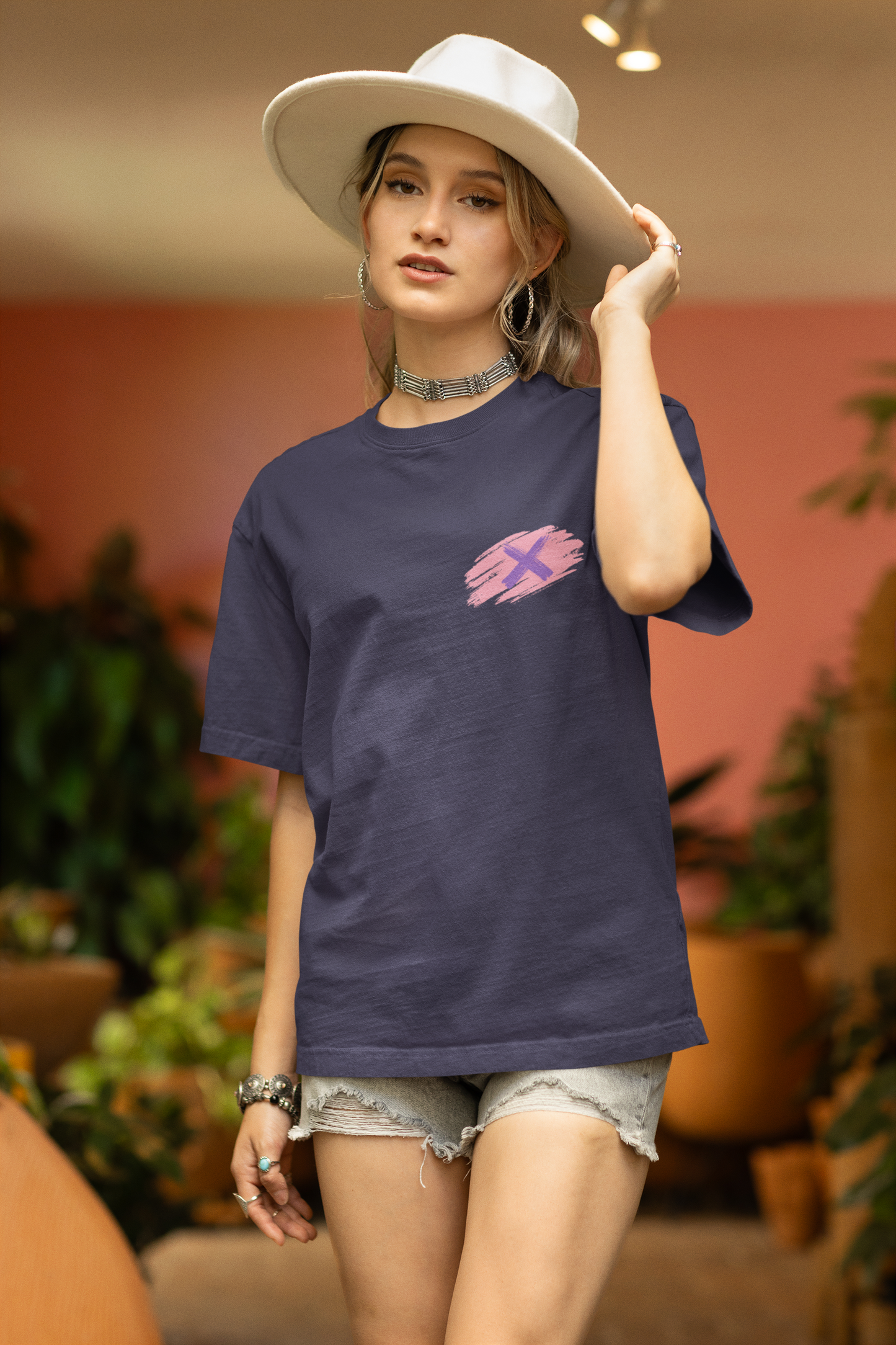 Oversized Female T-Shirts No Drama