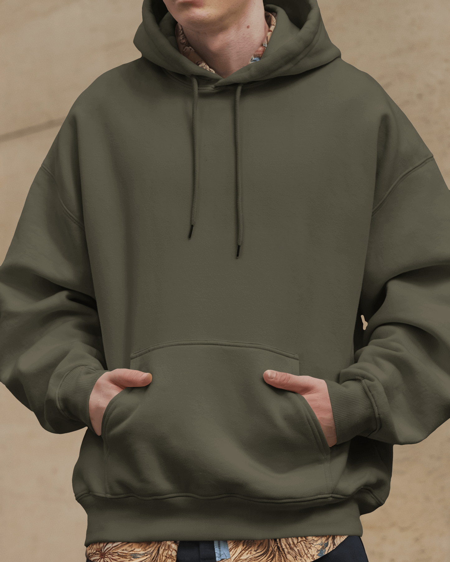 Oversized Plain Hoodie