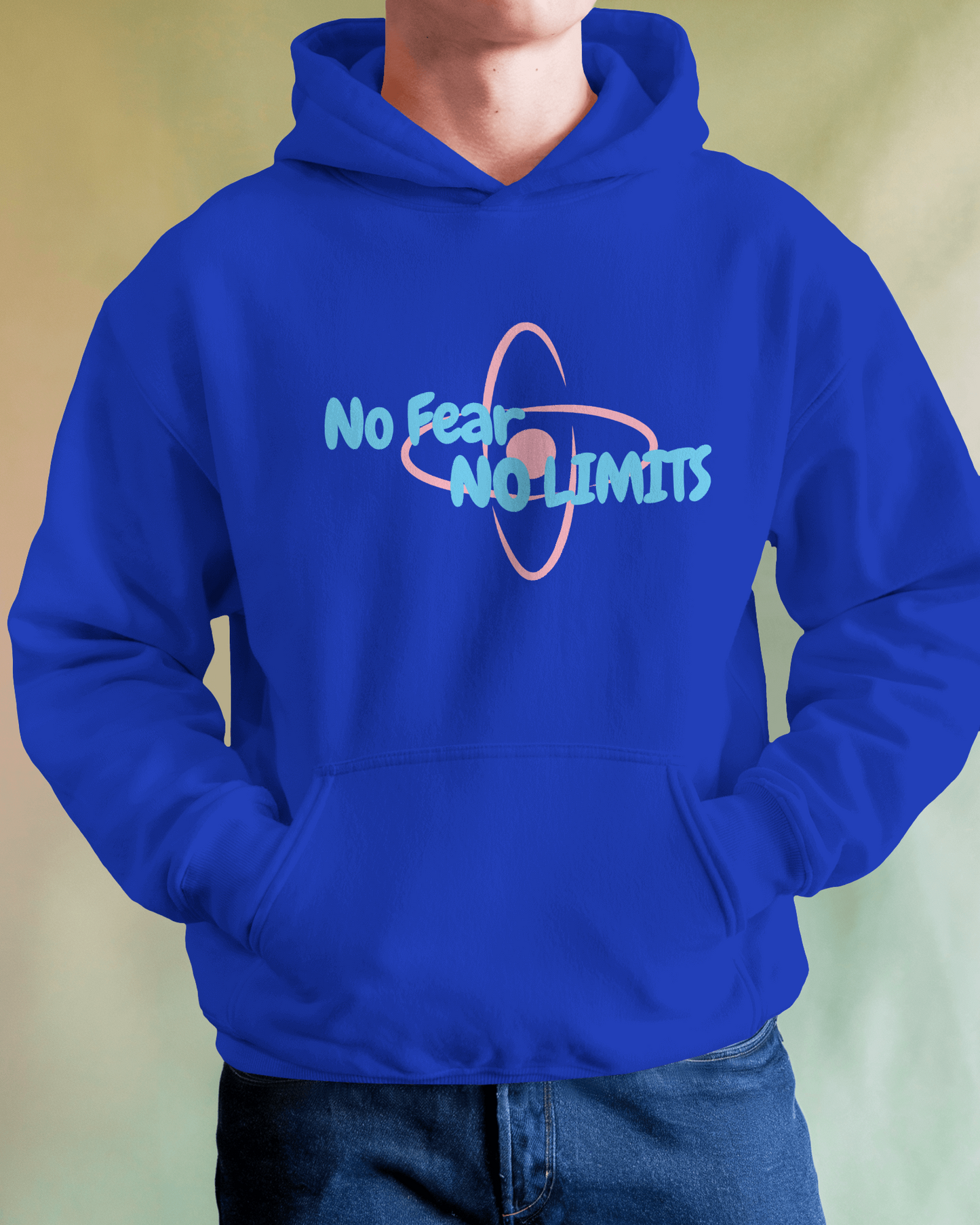 Oversized Hoodie No Fear No Limit
