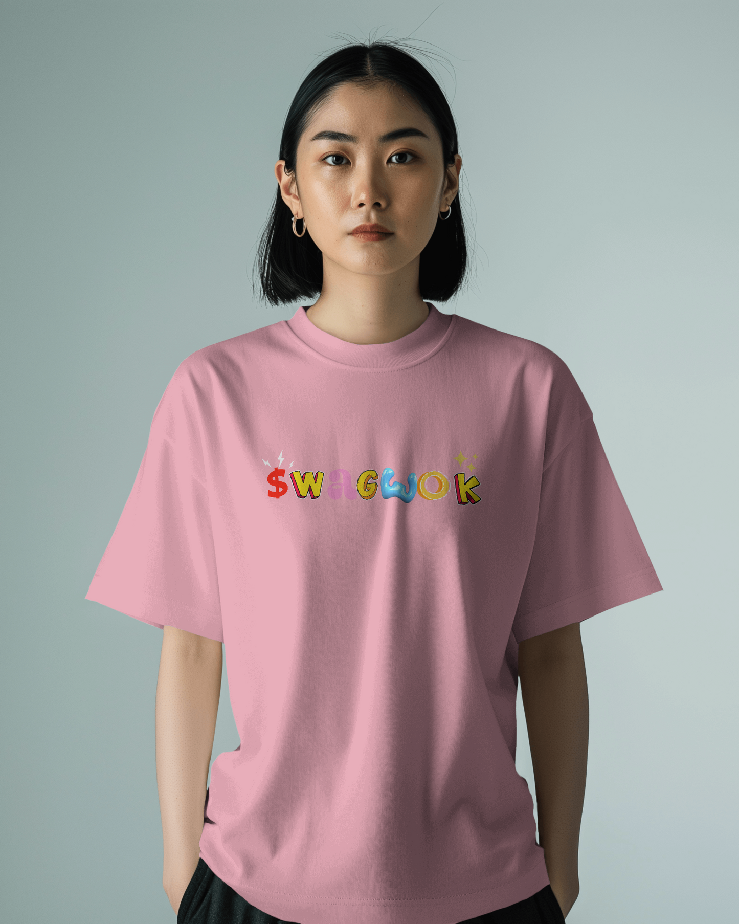 Oversized Men T-Shirts I don't Give a Shit