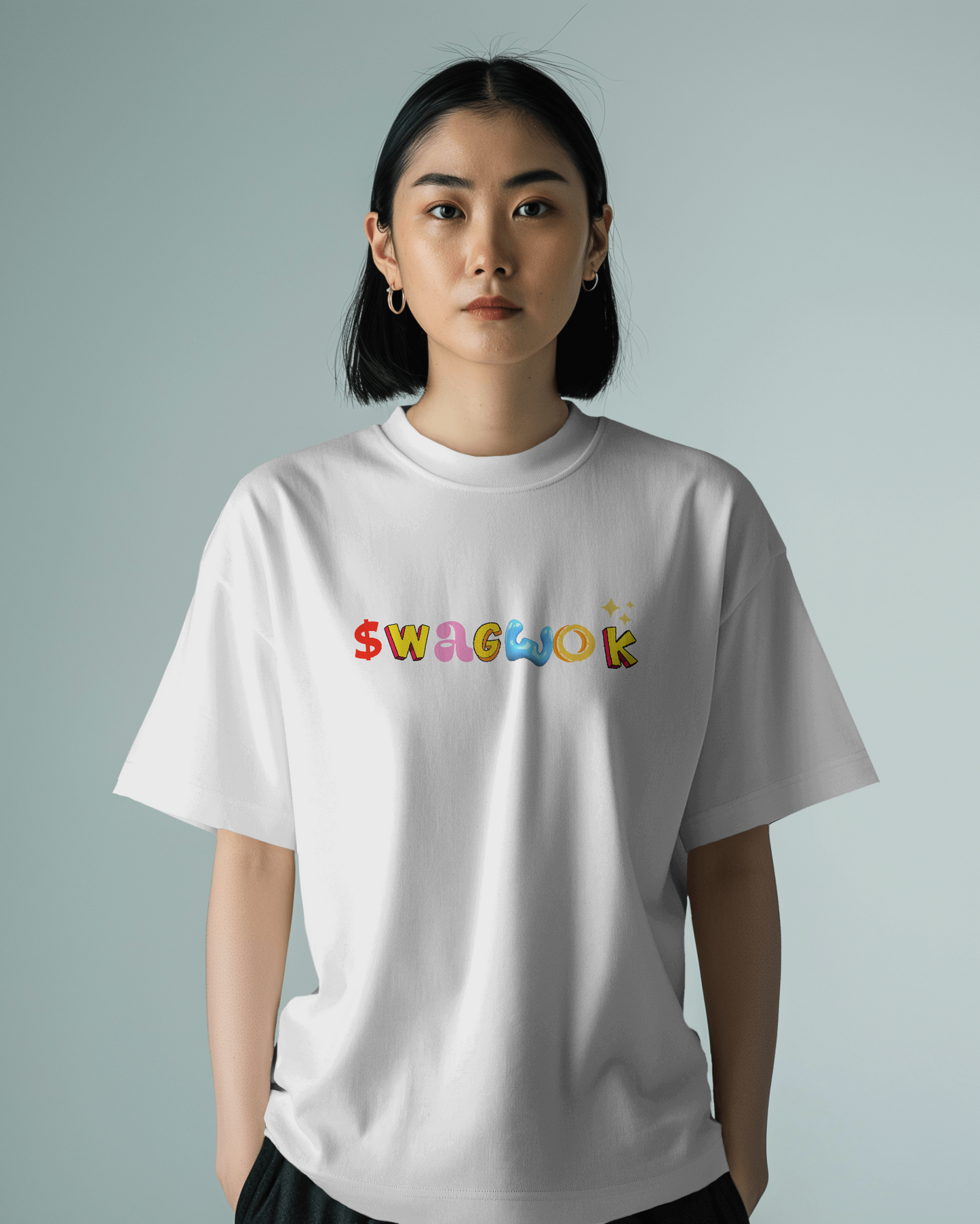 Oversized Men T-Shirts I don't Give a Shit