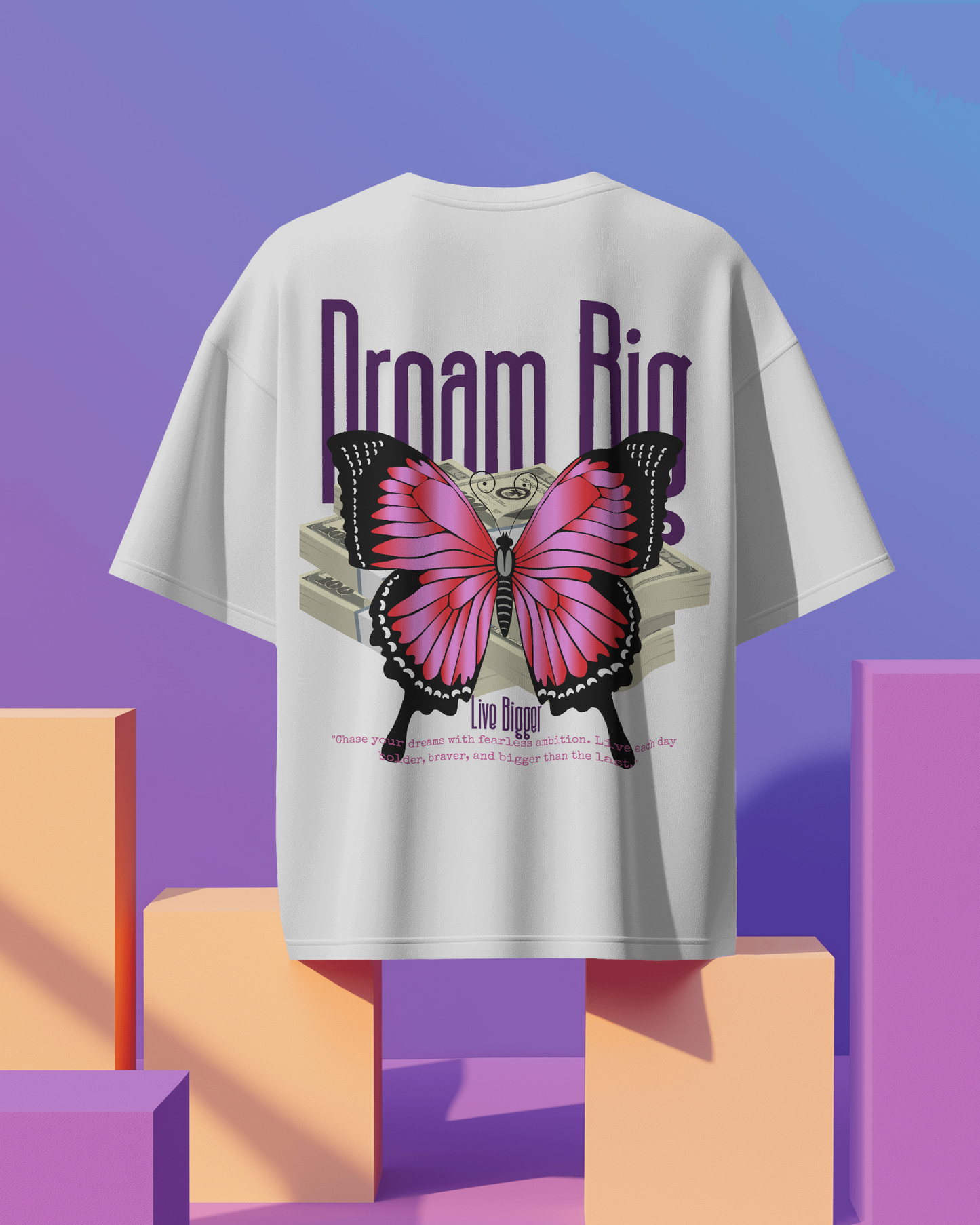 Oversized Unisex T-Shirts Dream Big