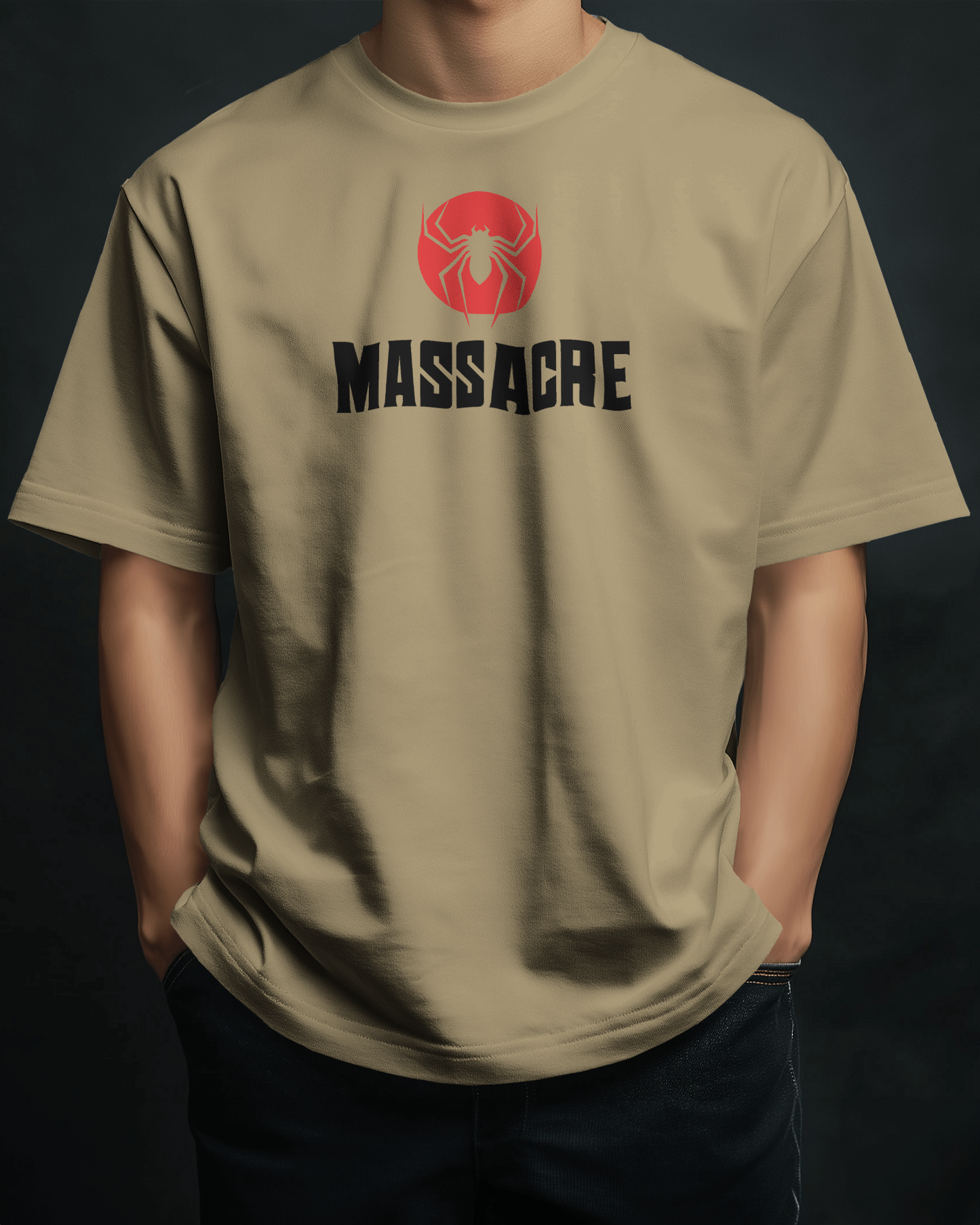 Oversized Unisex T-Shirts Massacre