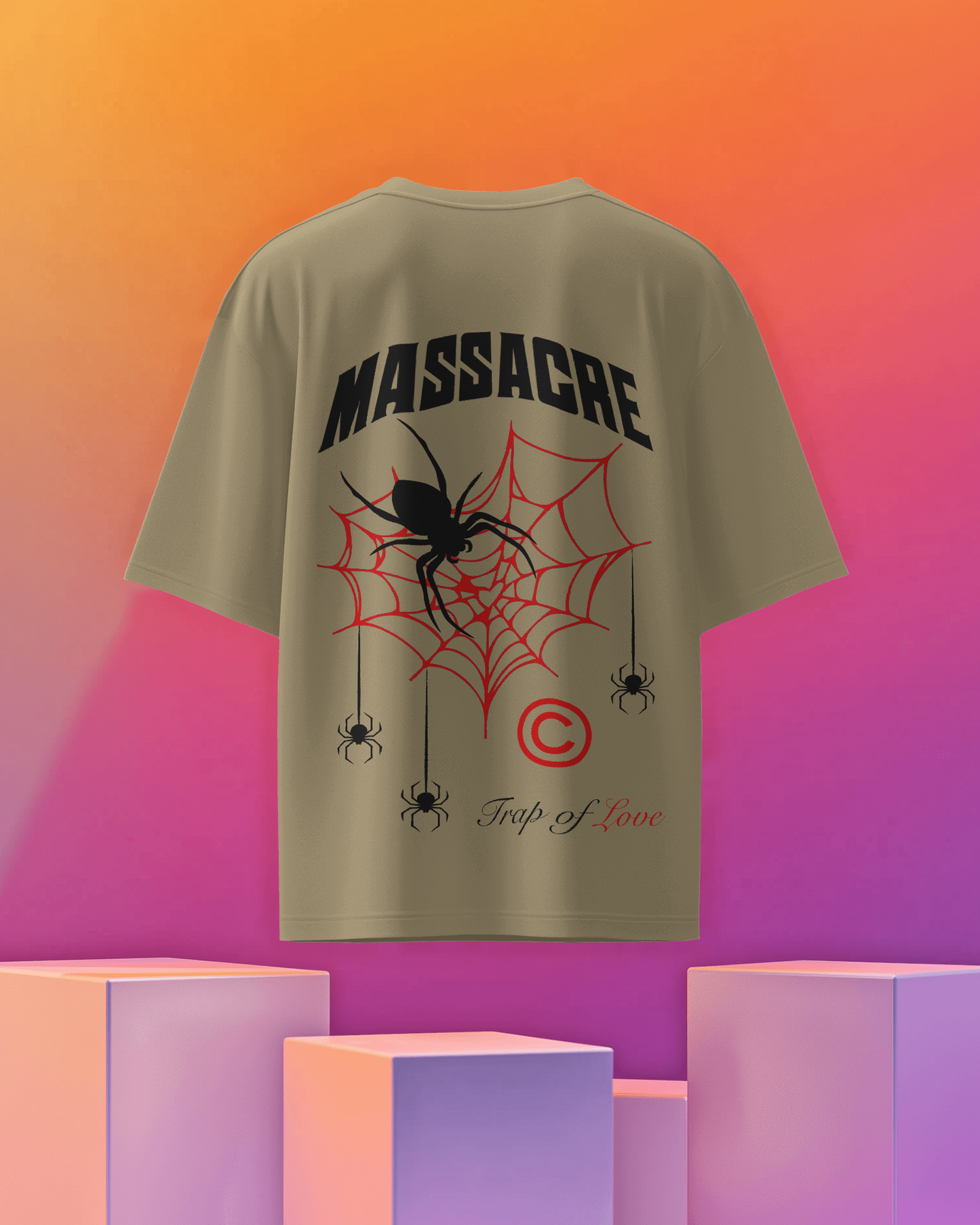 Oversized Unisex T-Shirts Massacre