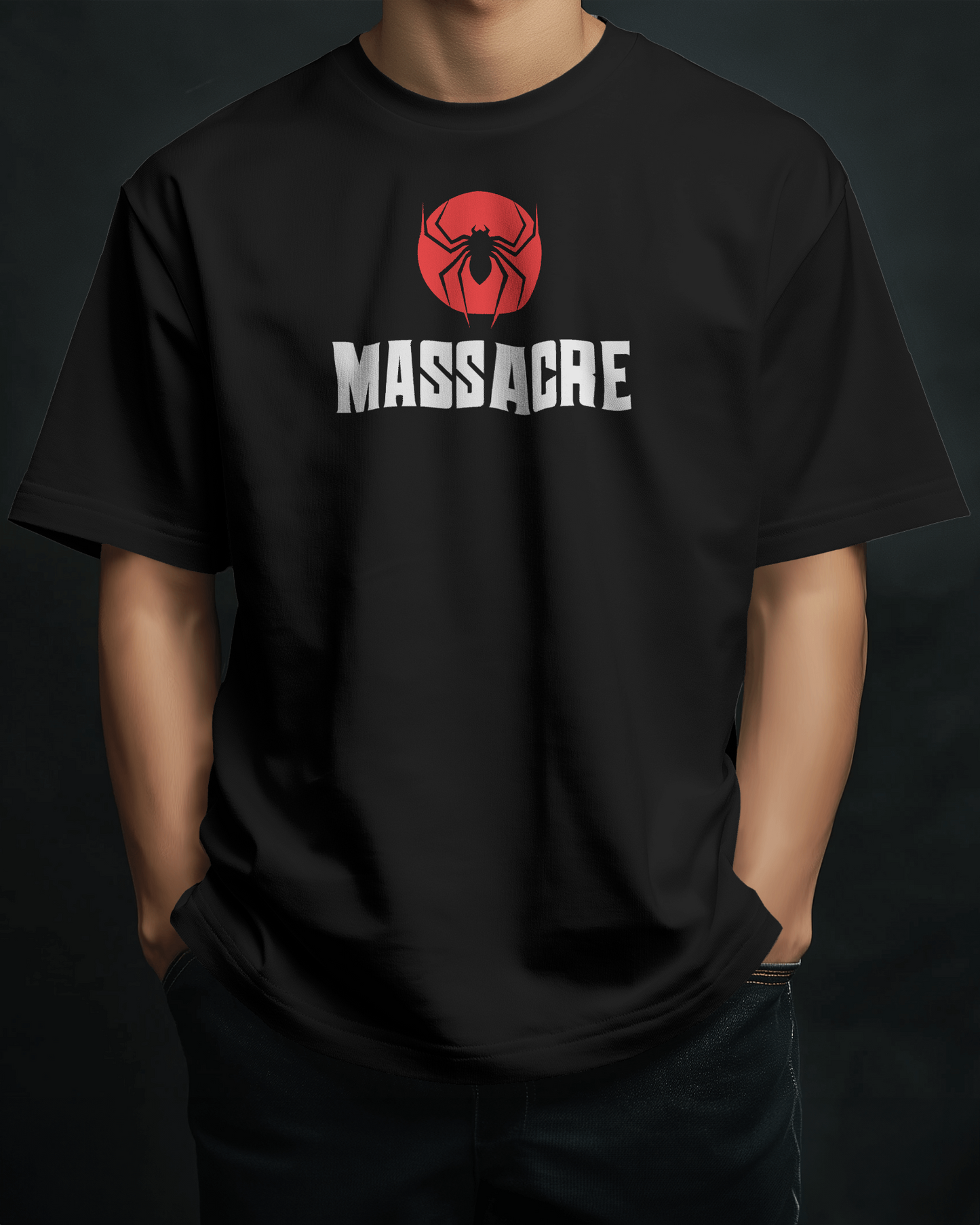 Oversized Unisex T-Shirts Massacre