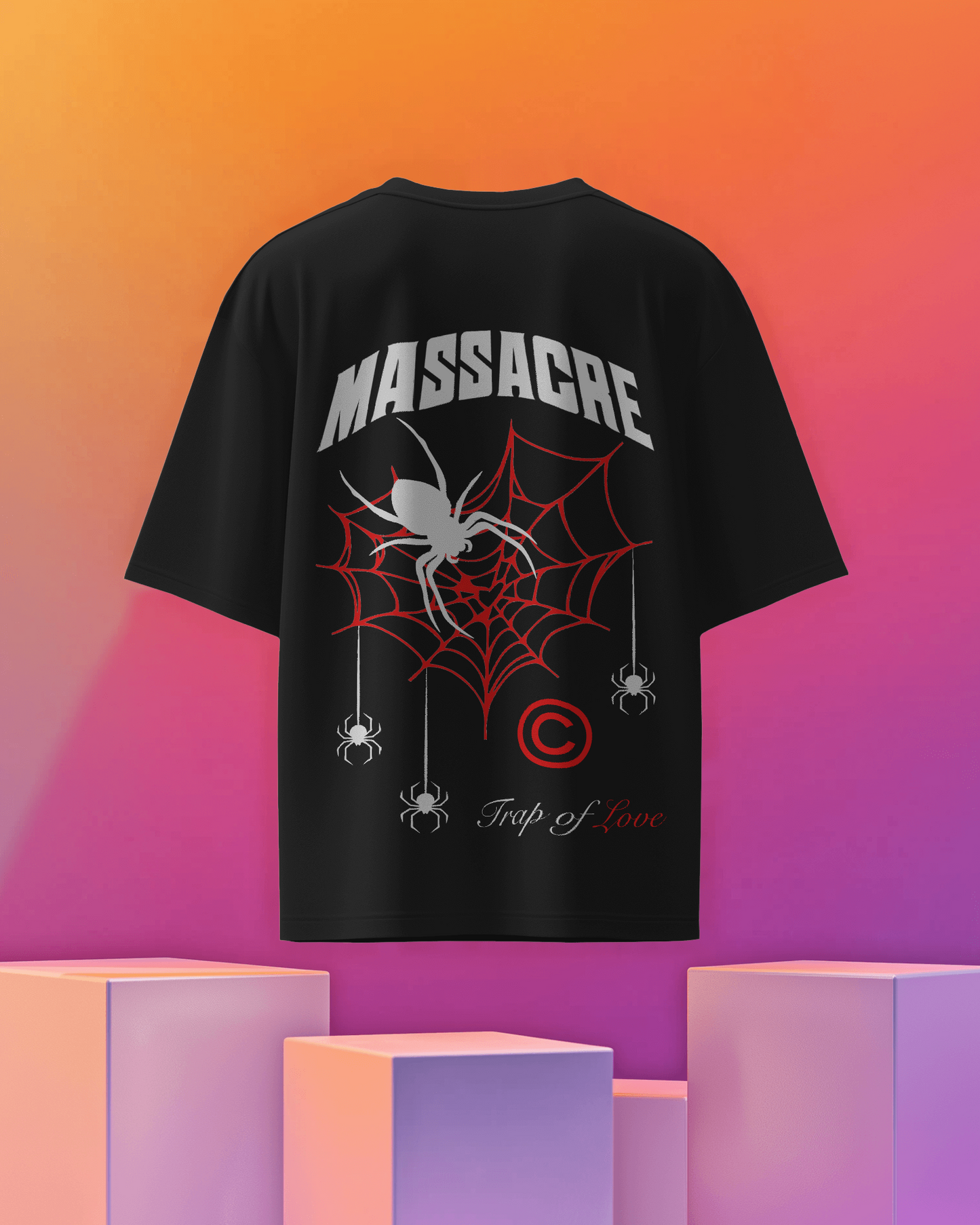 Oversized Unisex T-Shirts Massacre