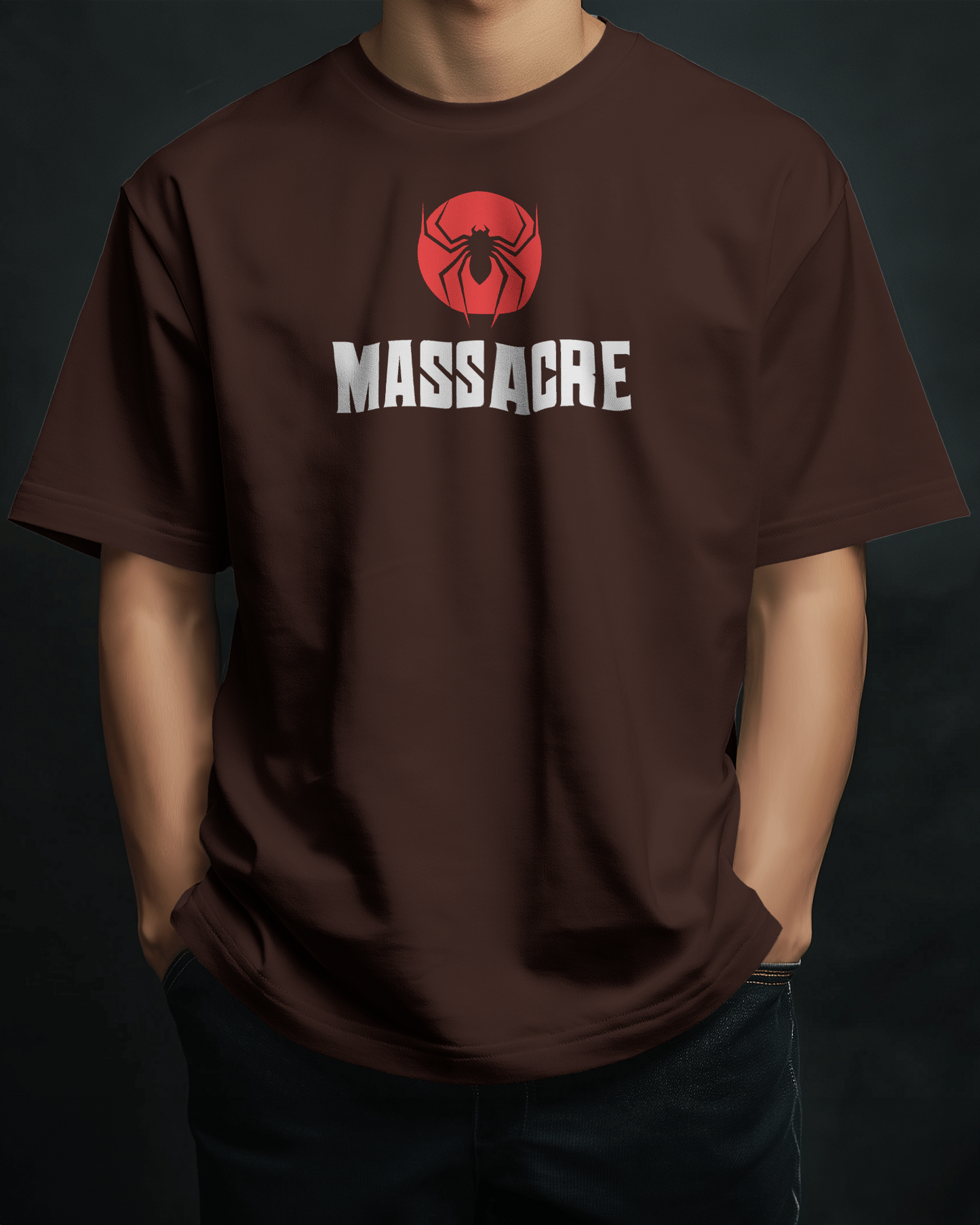 Oversized Unisex T-Shirts Massacre