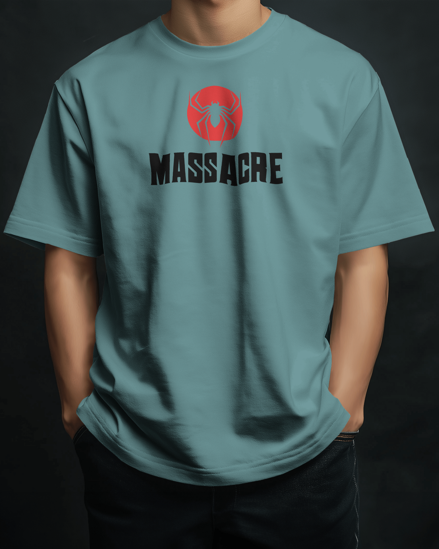 Oversized Unisex T-Shirts Massacre