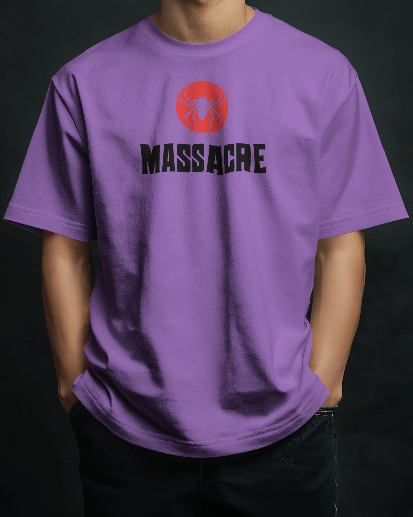 Oversized Unisex T-Shirts Massacre