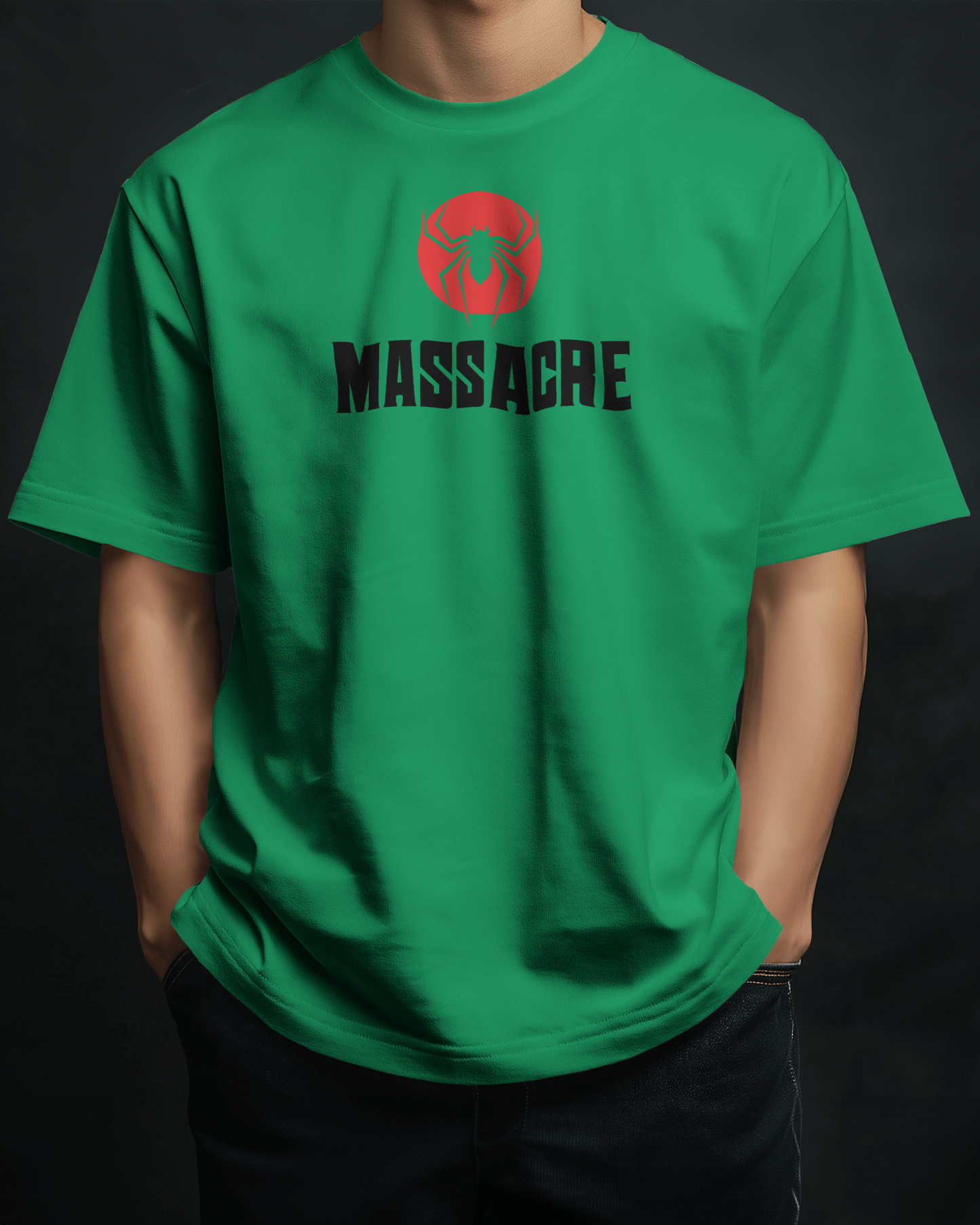 Oversized Unisex T-Shirts Massacre