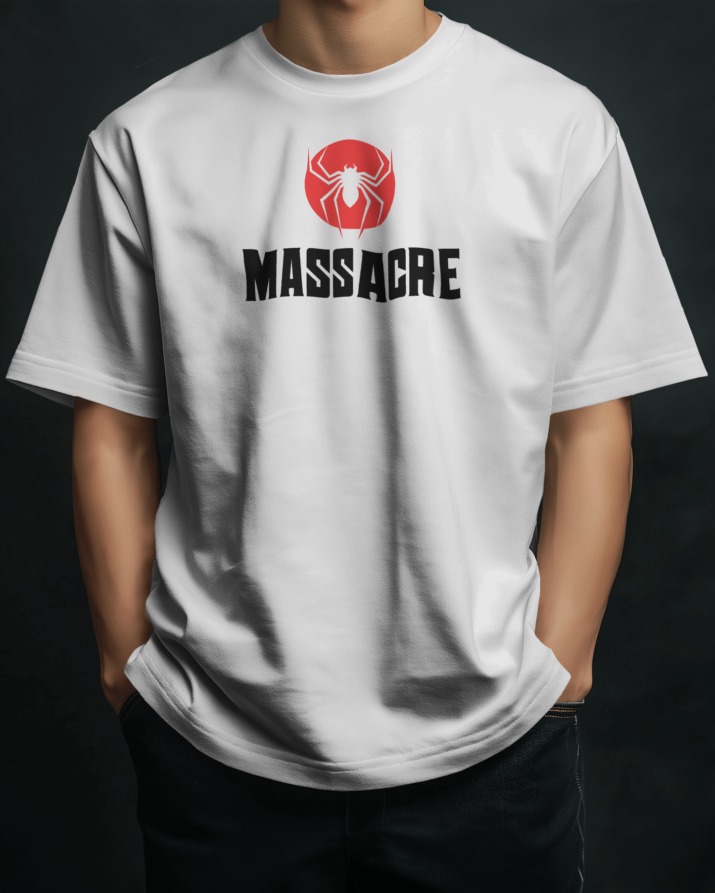 Oversized Unisex T-Shirts Massacre