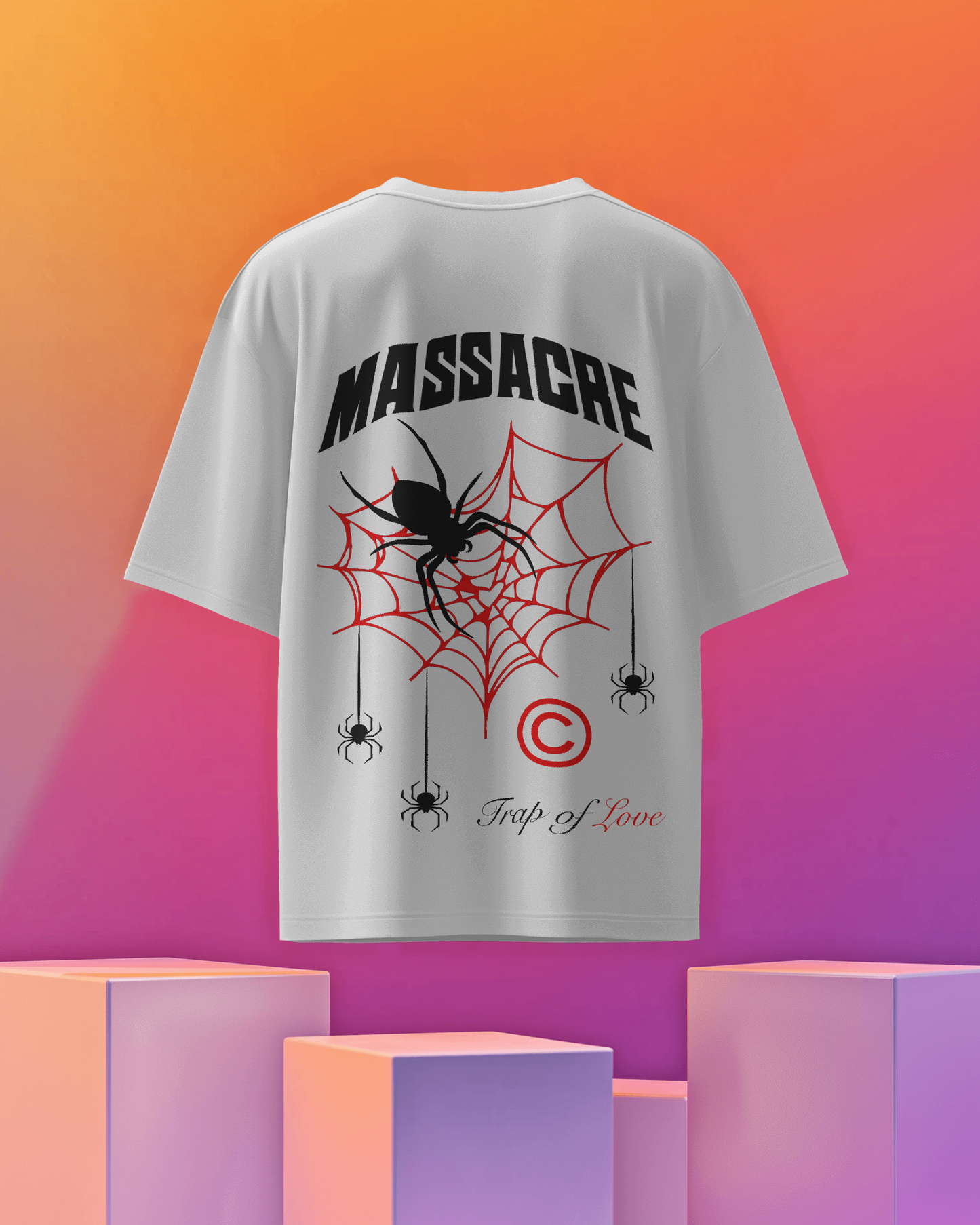 Oversized Unisex T-Shirts Massacre