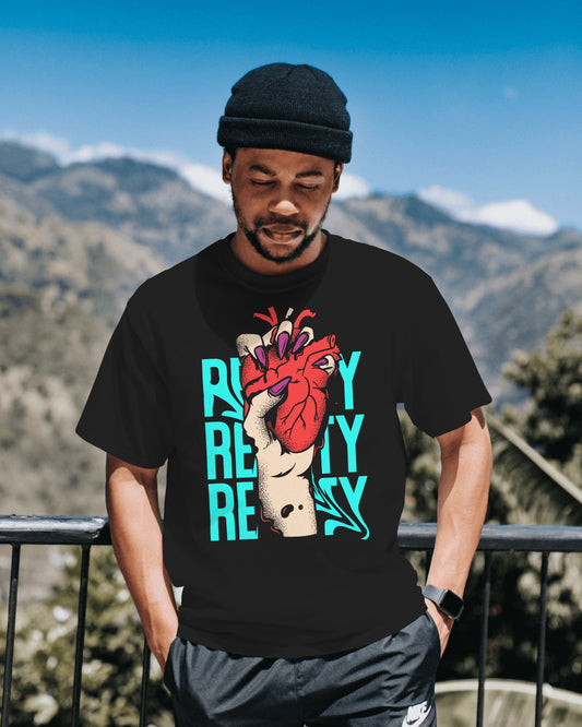 Oversized Men T-Shirts Reality