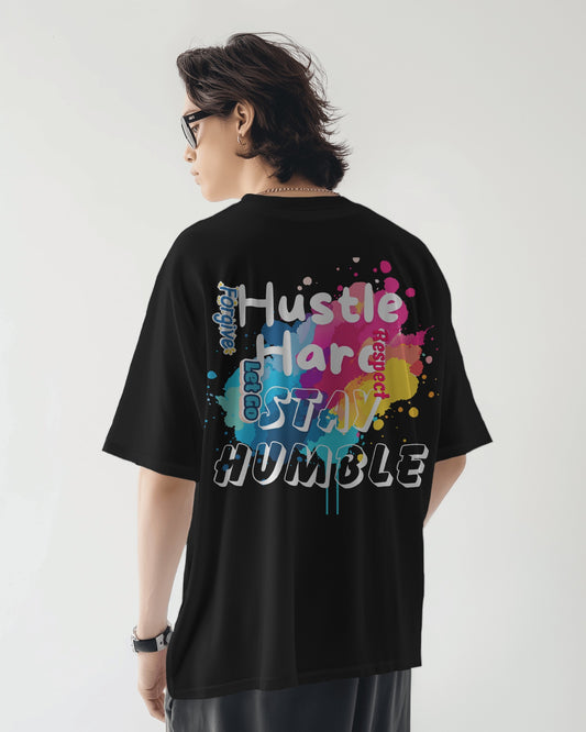 Oversized Men T-Shirts Stay Humble