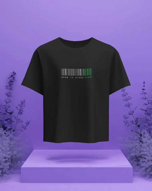 Regular Women T-Shirt Born to Stand Apart Black
