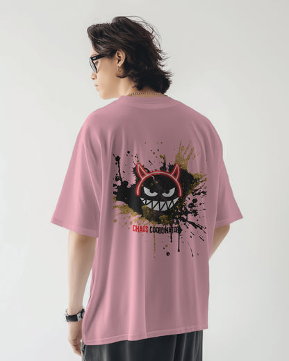Oversized Men T-Shirts Chaos Coordinator