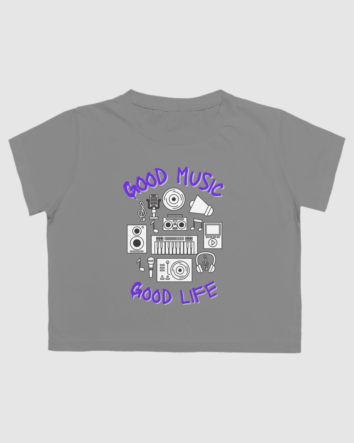 Crop Top Good Music Good Life