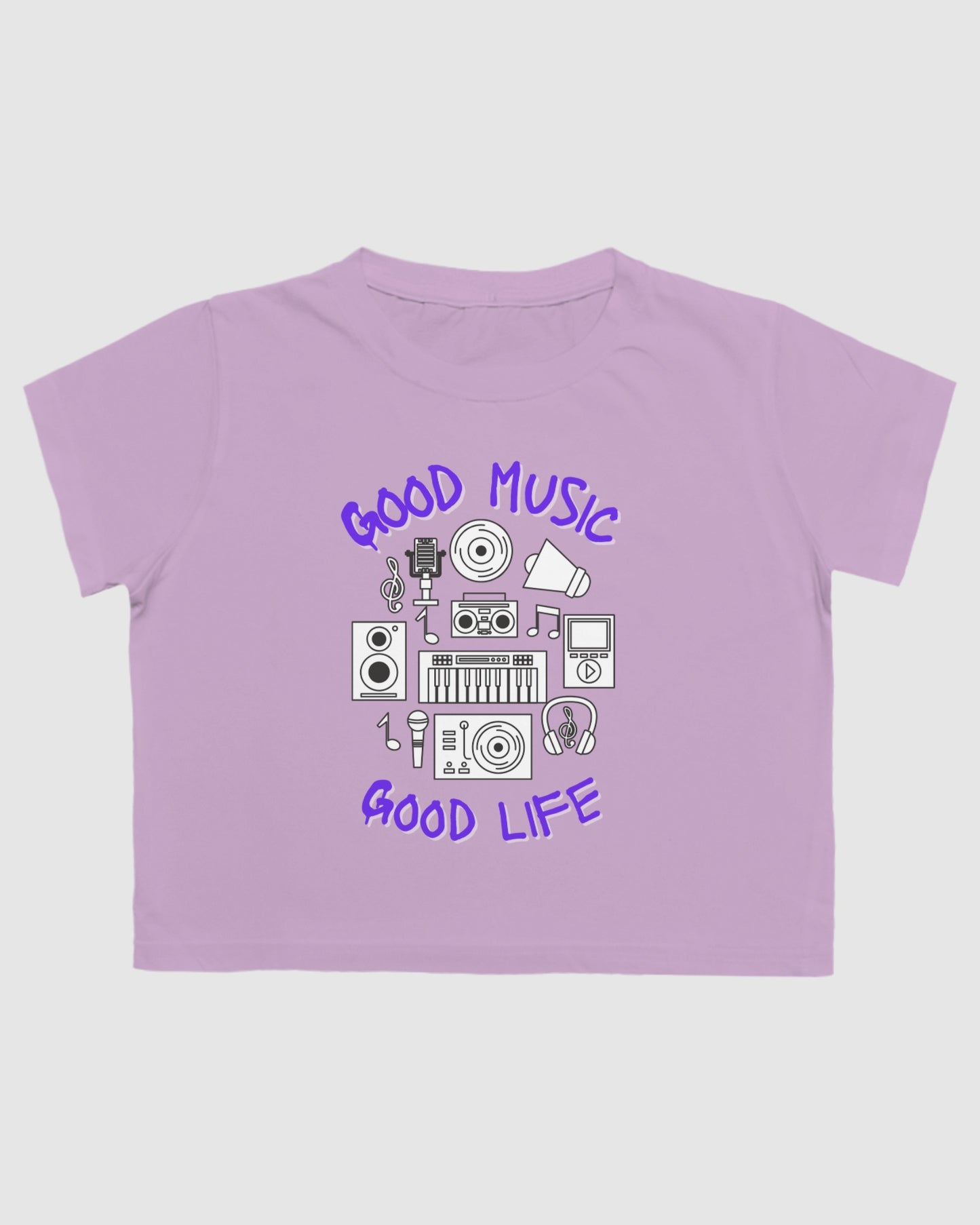 Crop Top Good Music Good Life