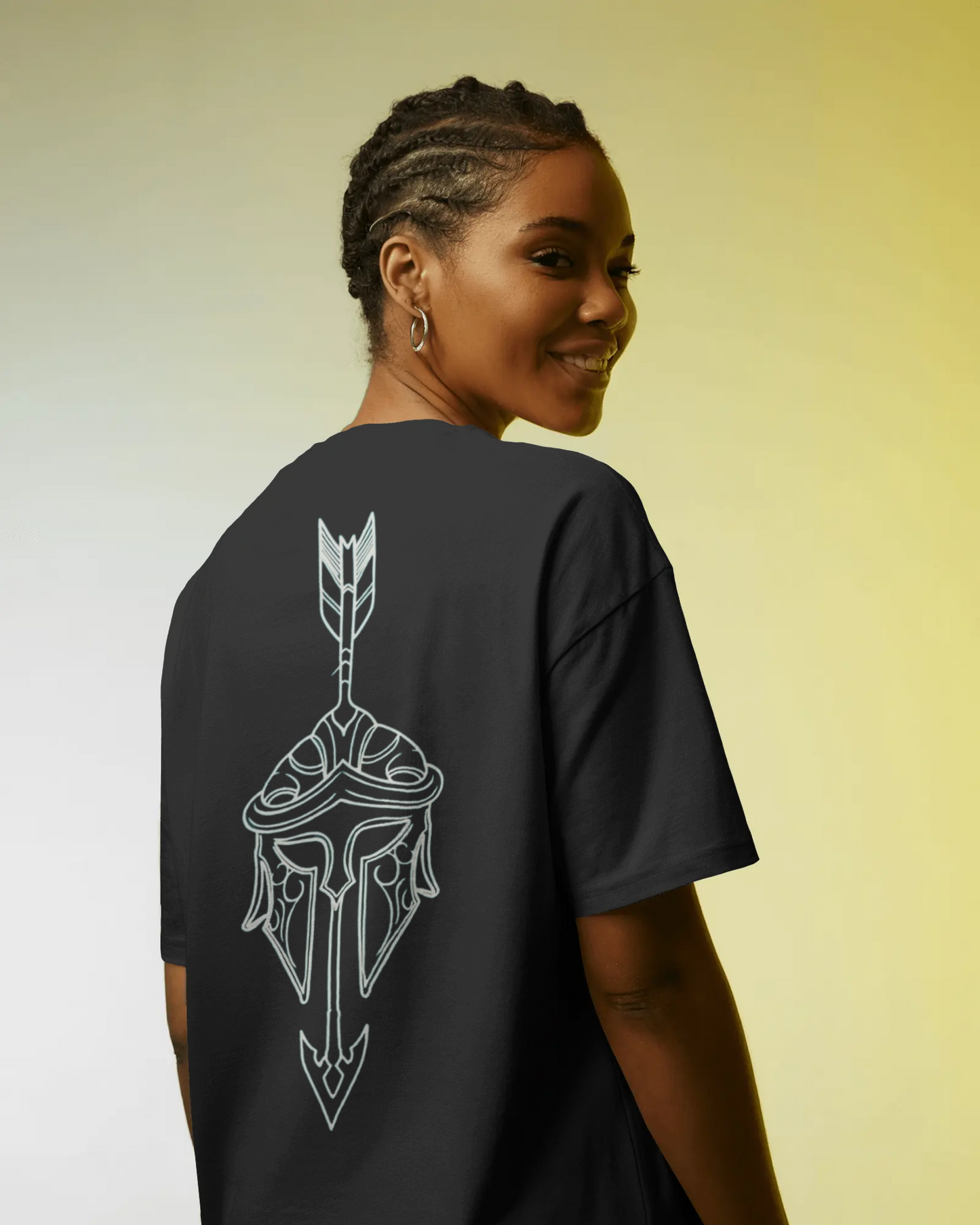 Oversized T-Shirts Spartanedge Black