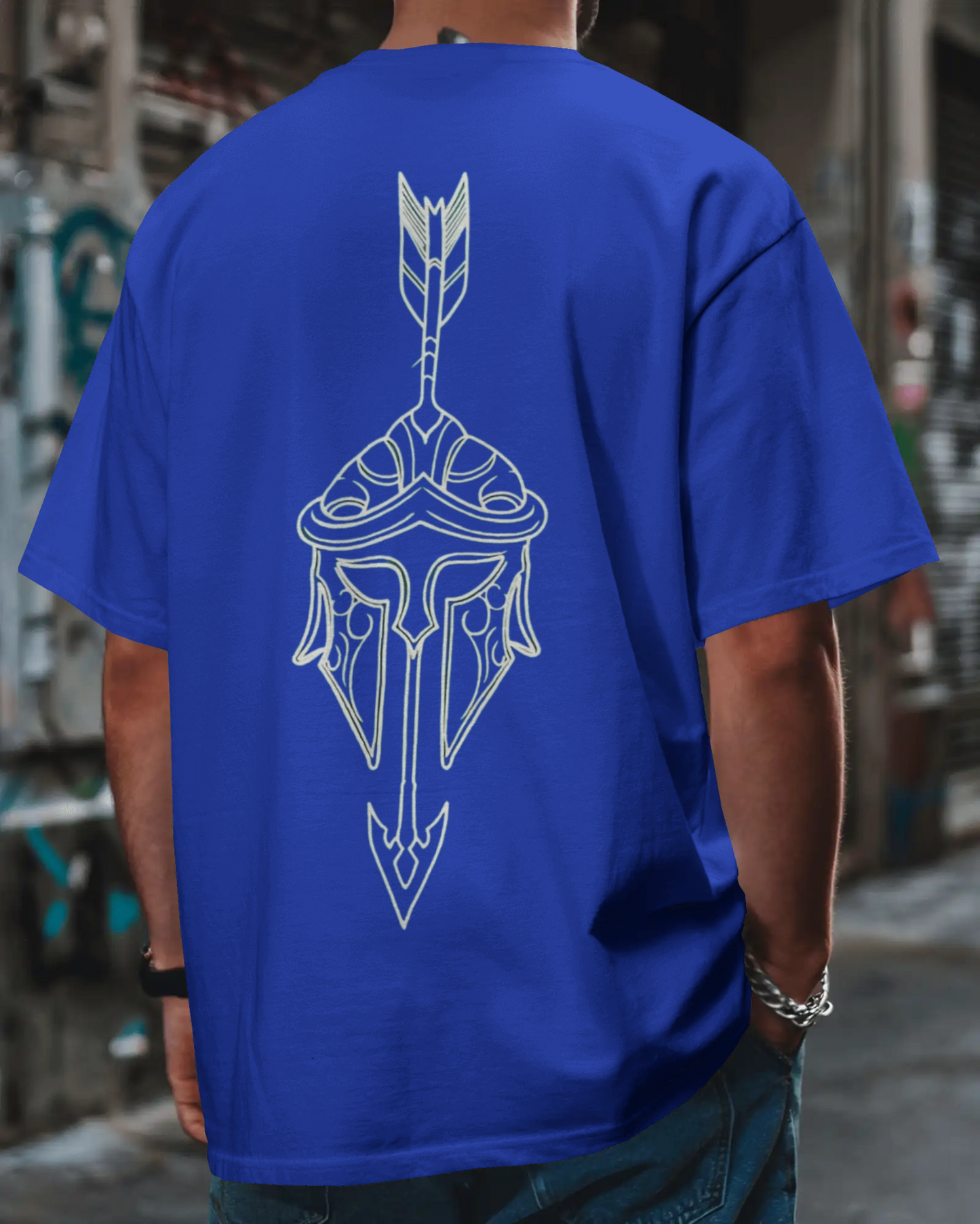 Oversized T-Shirts Spartanedge Royal Blue